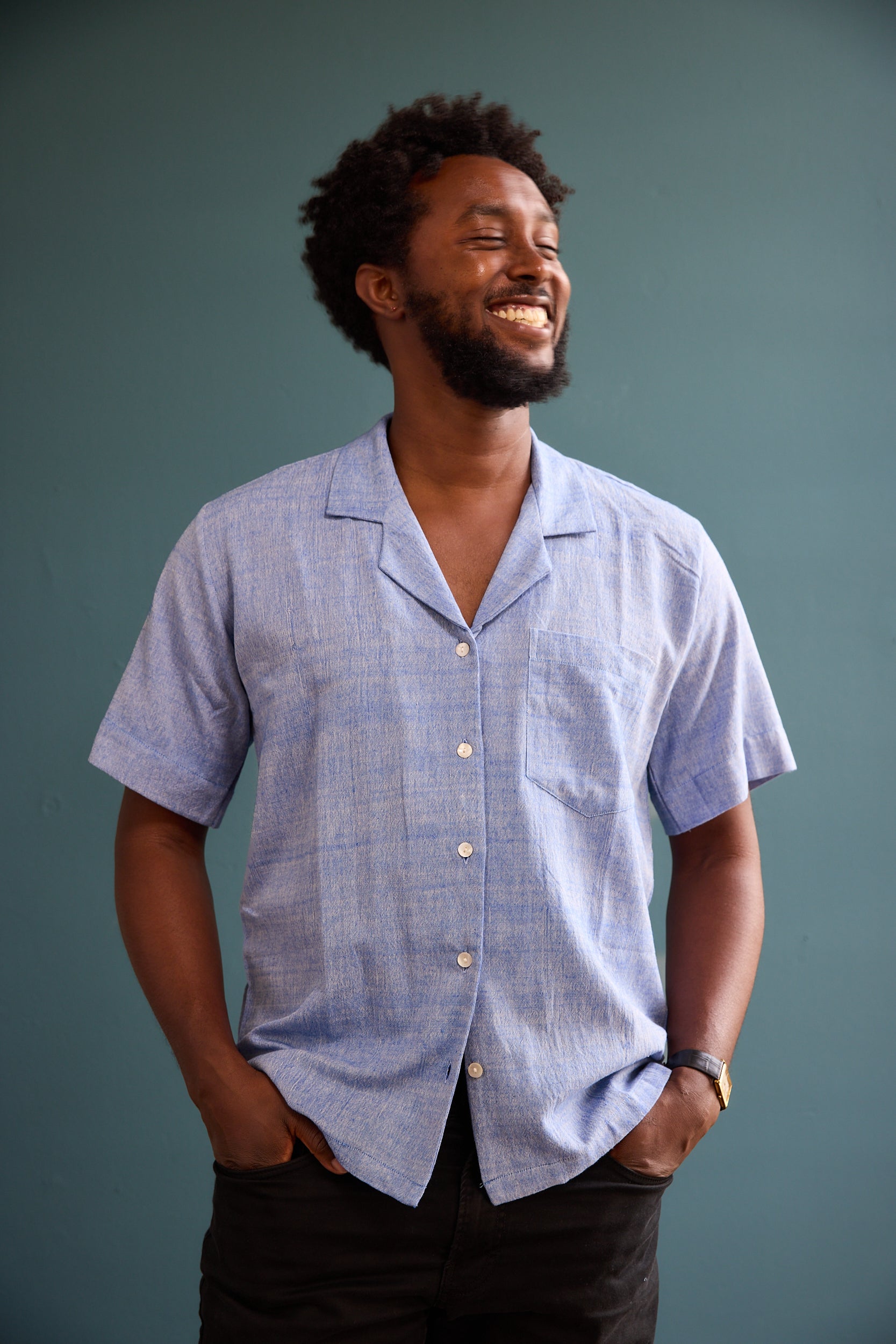 Khadi Unisex Camp Shirt