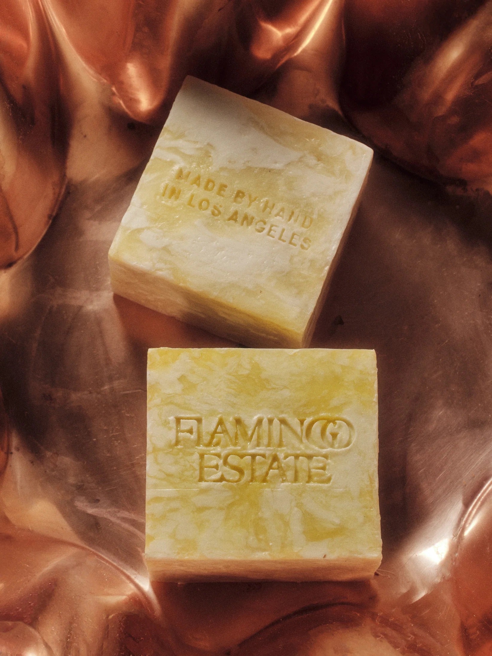 Flamingo Estate Pollinator Bath Soap Brick