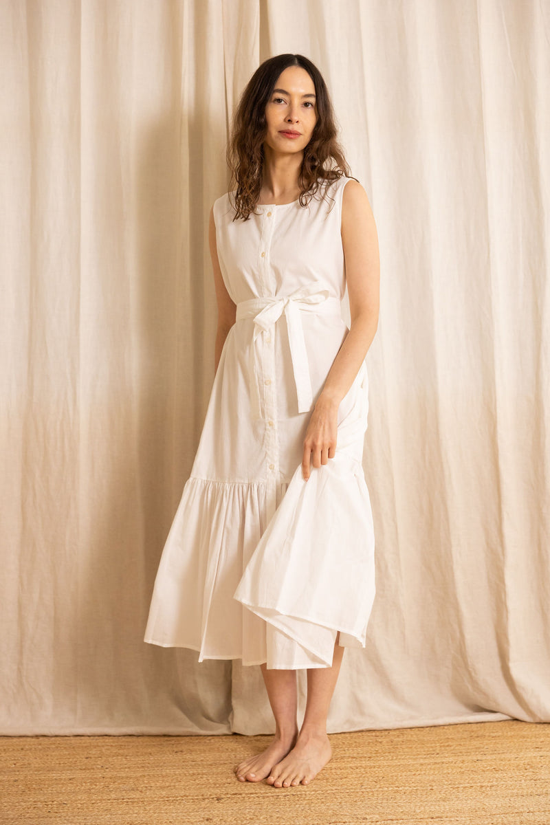 white dress | White