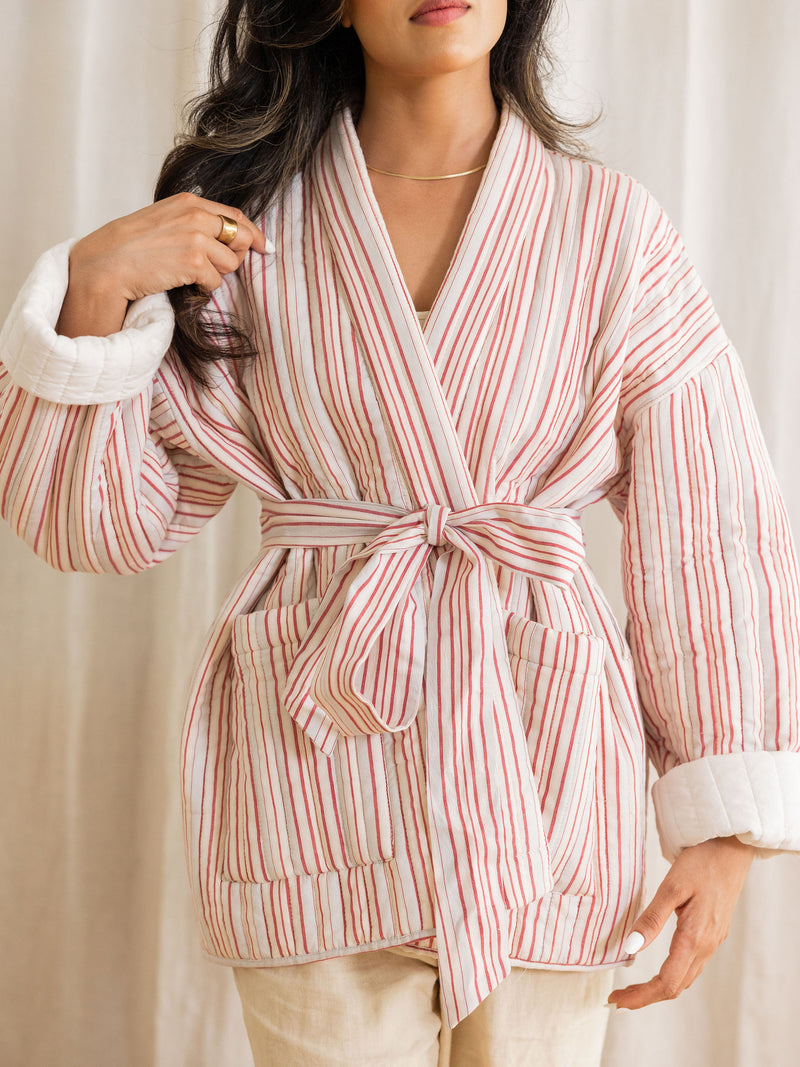 Jai Quilted Muslin Jacket