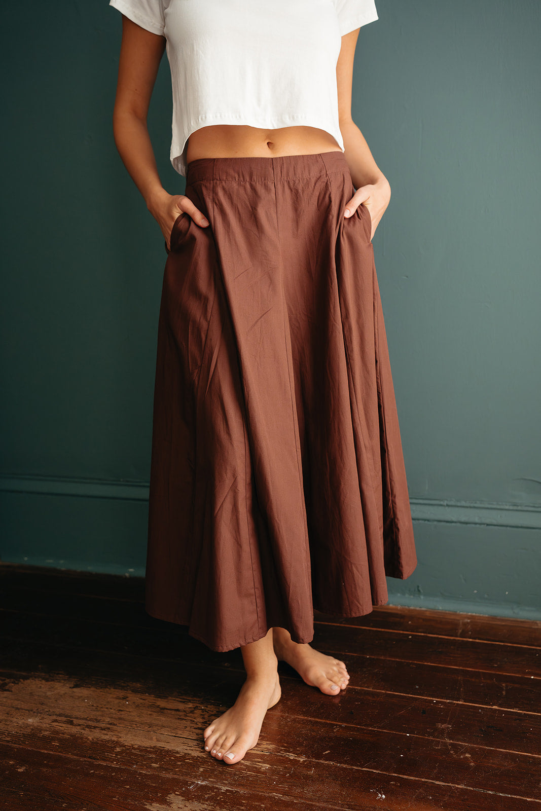 Nalini Skirt in Poplin