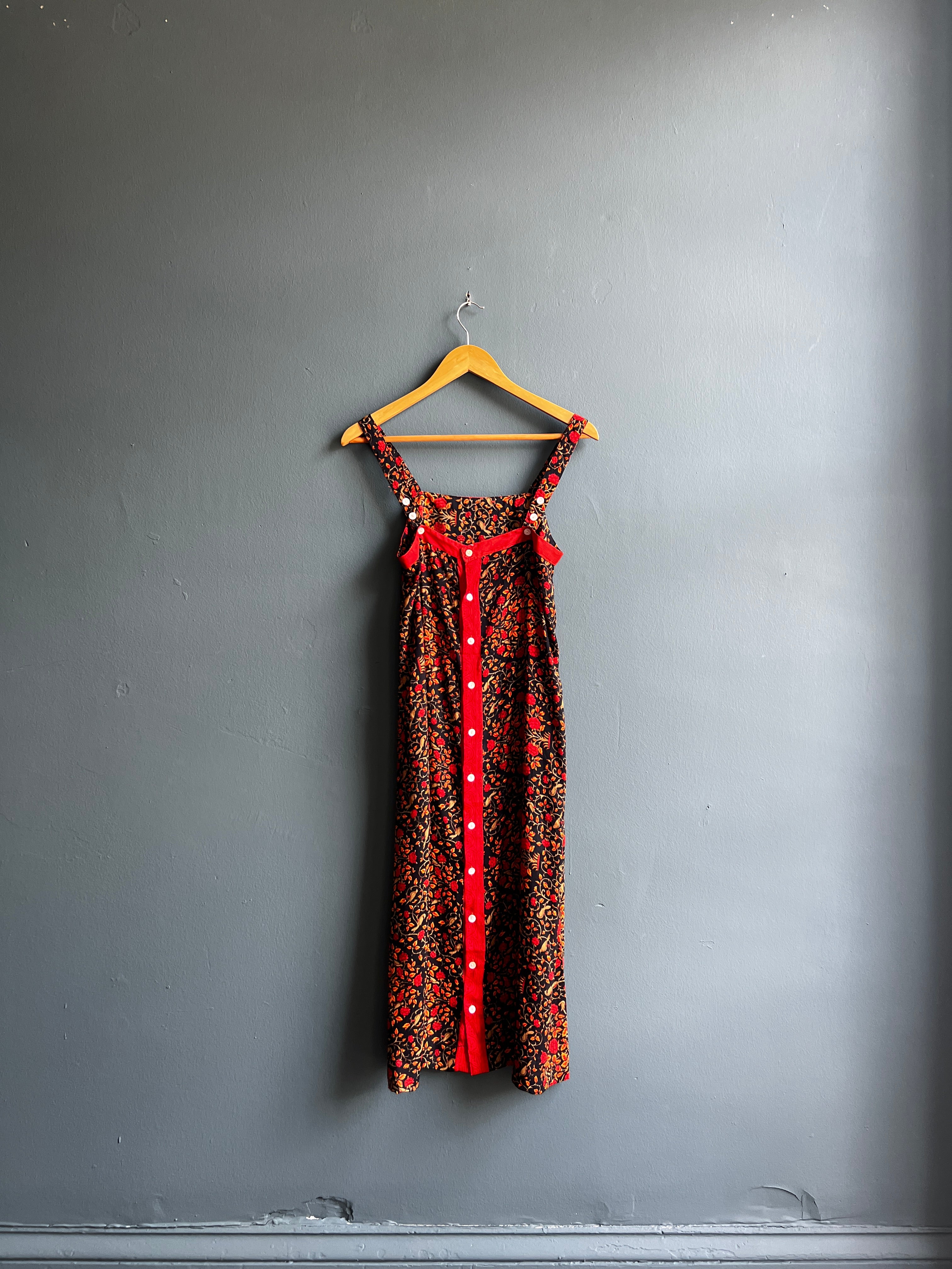 Recycled Sari Button Back Dress