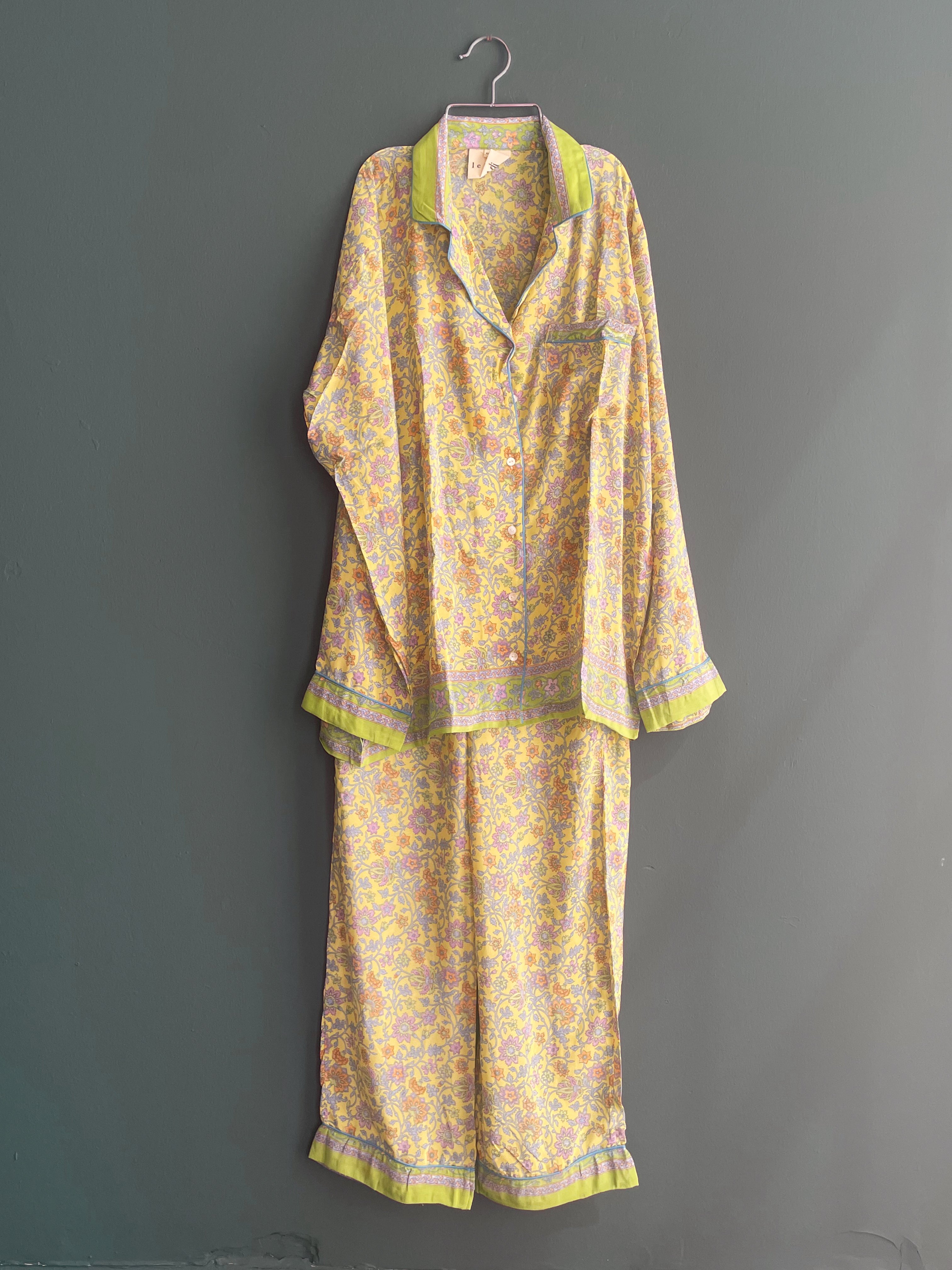 Recycled Sari Pant Set