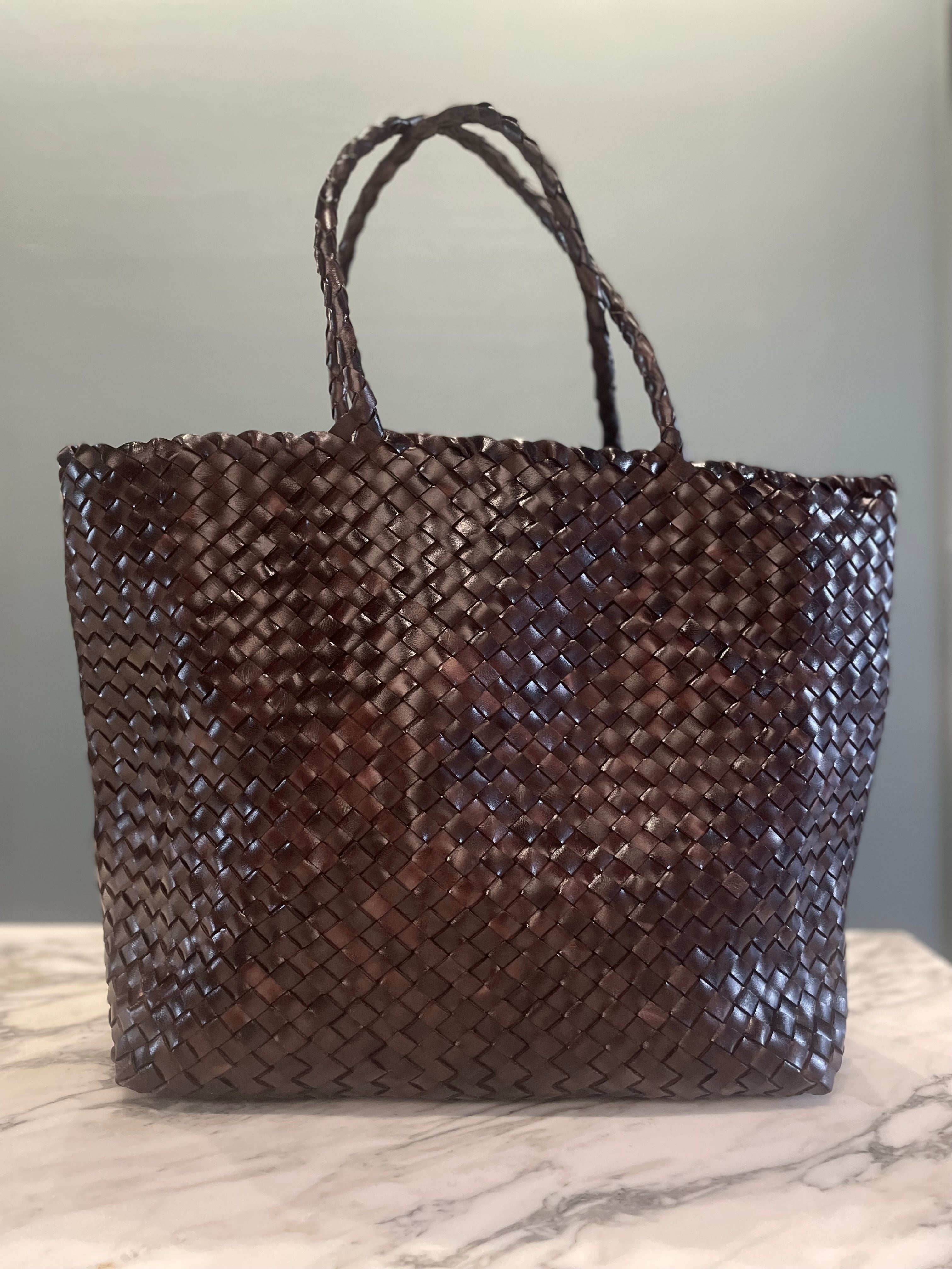 Large Leather Tote Bag