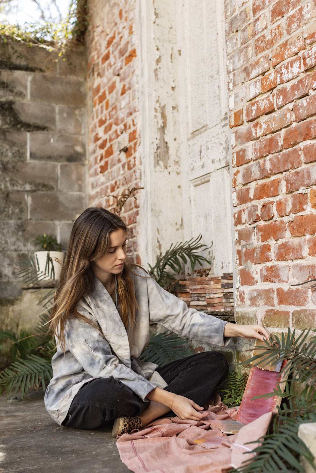 Tie Dye Parul Canvas Jacket