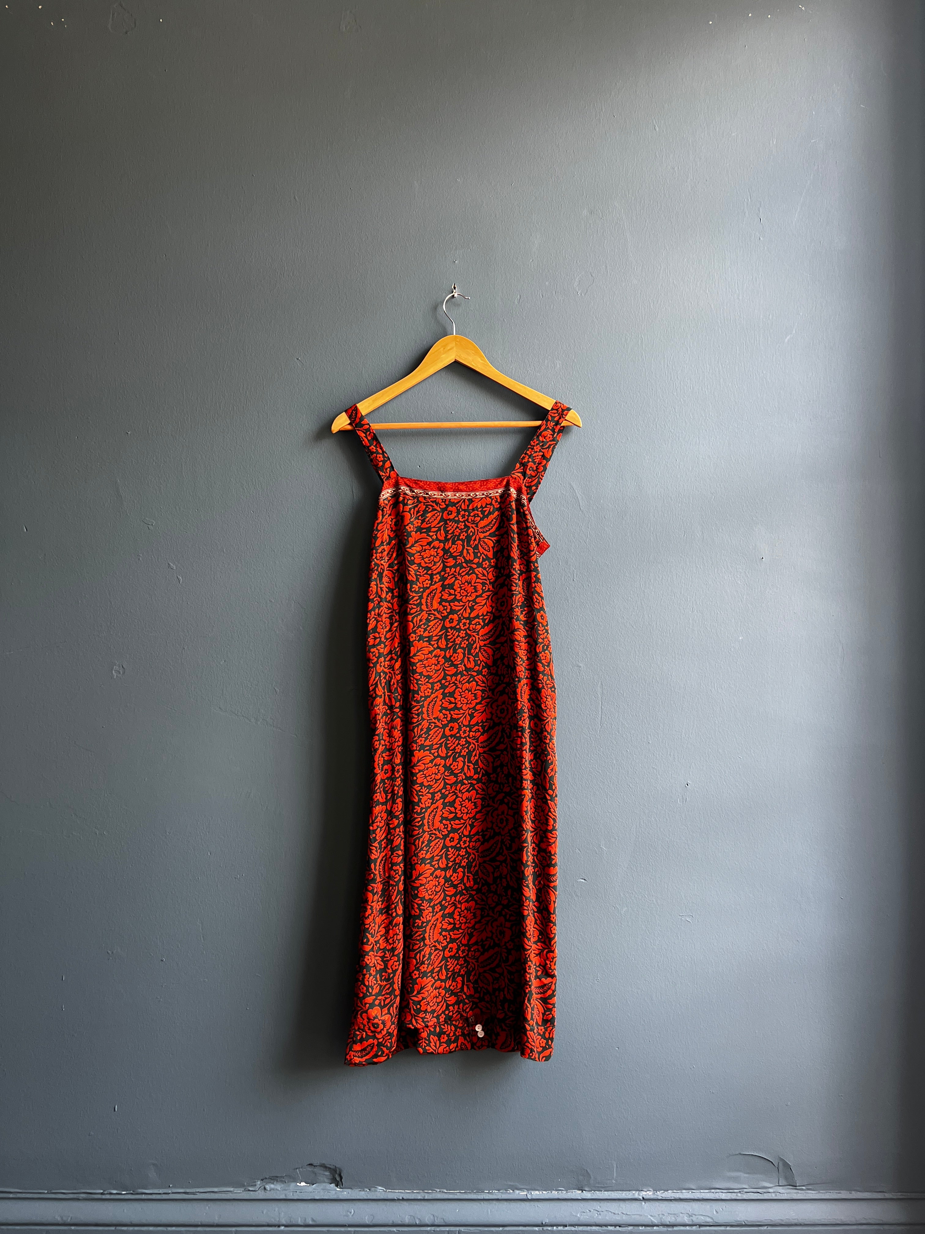Recycled Sari Button Back Dress