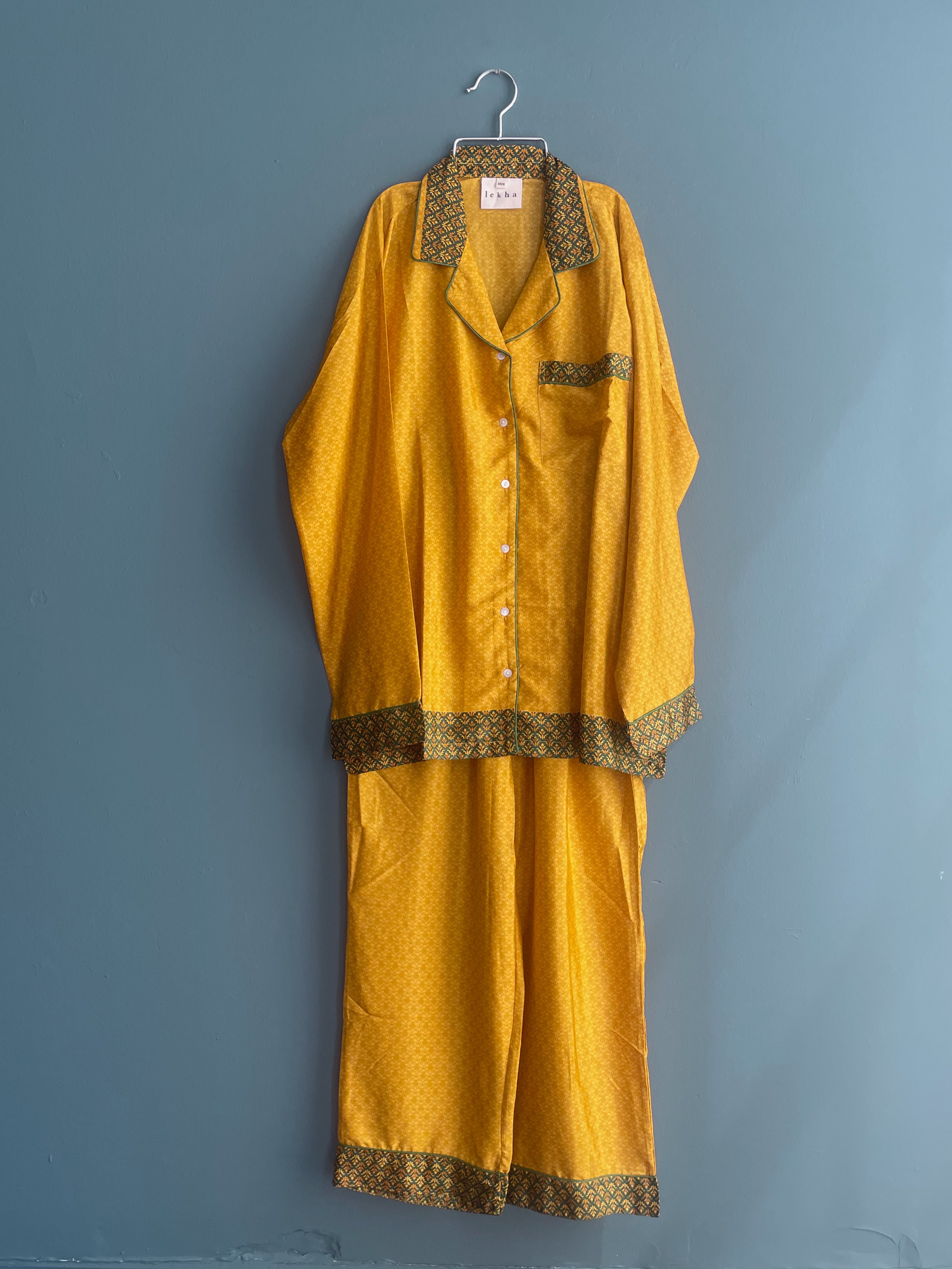 Recycled Sari Pant Set