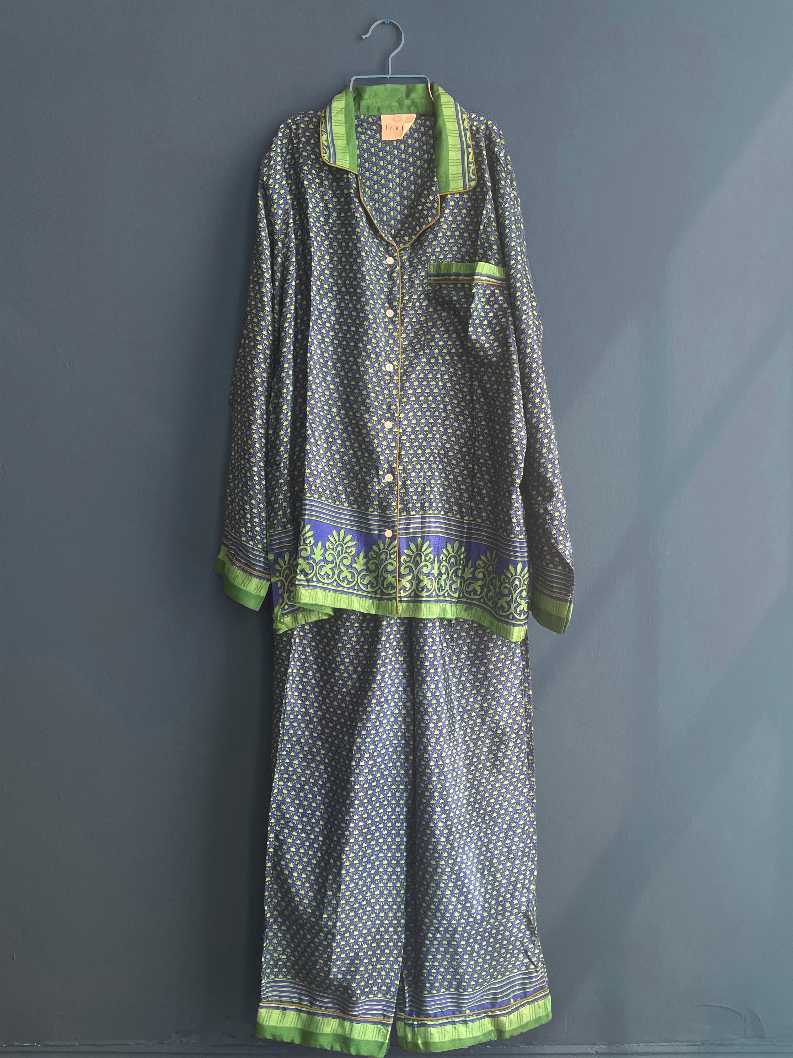 Recycled Sari Pant Set