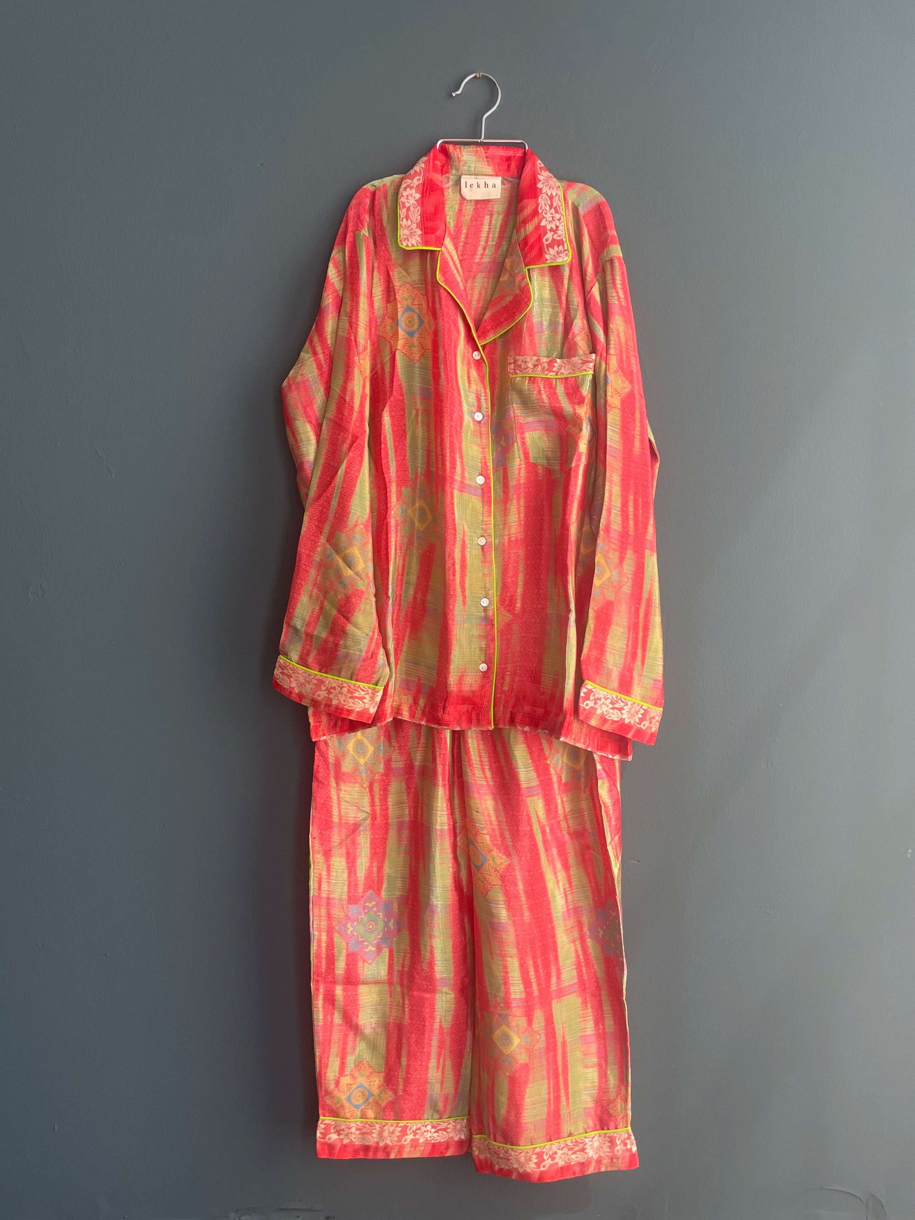 Recycled Sari Pant Set