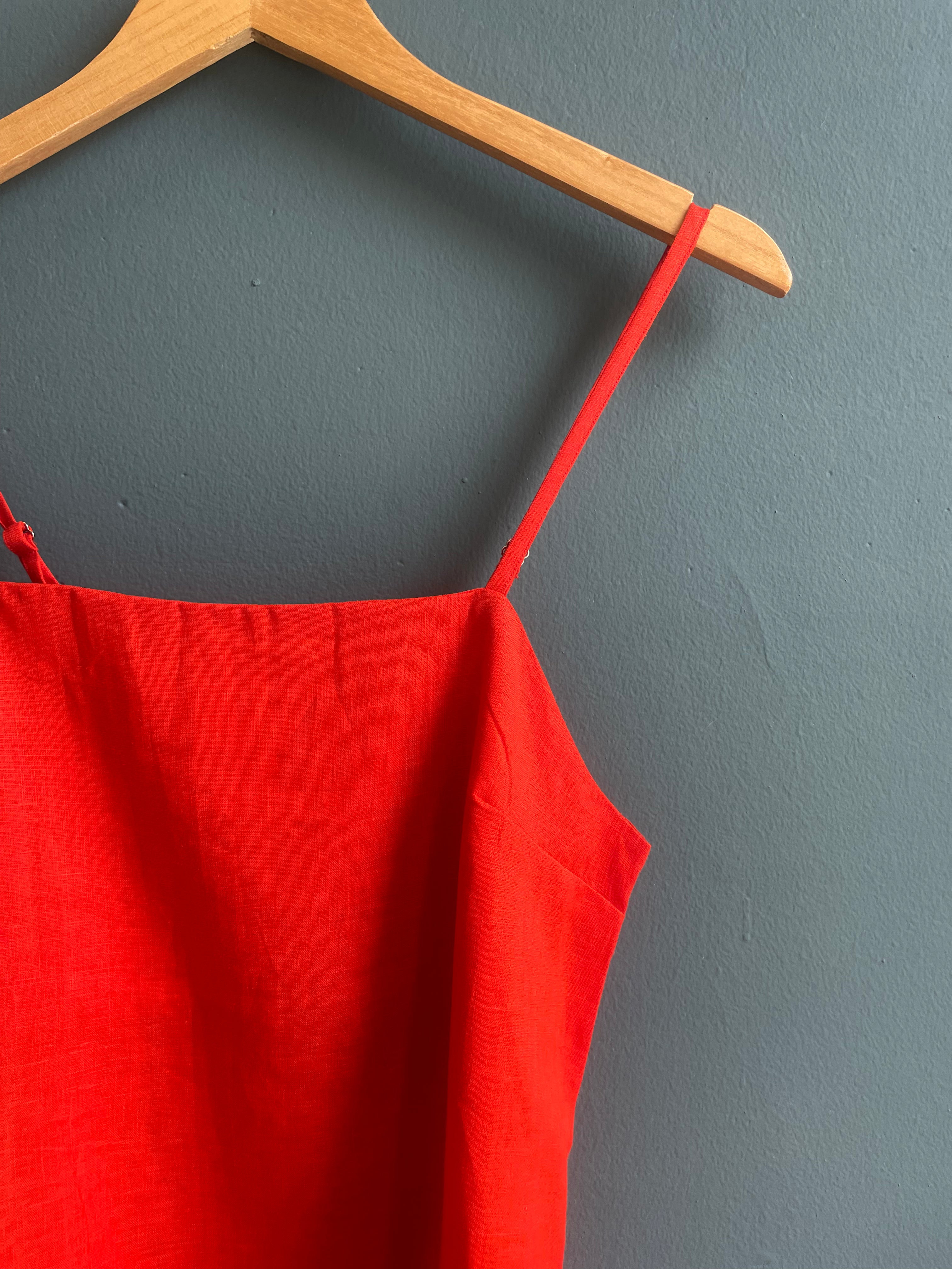 Rina Linen Mini Dress
