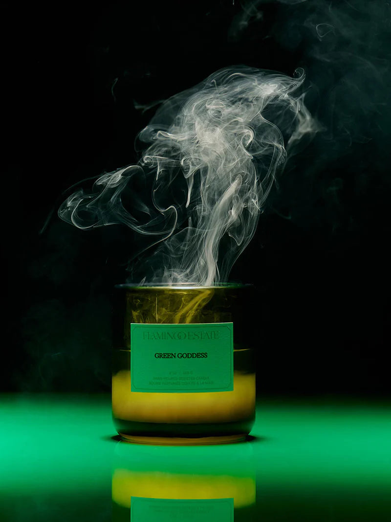 Flamingo Estate Green Goddess Candle