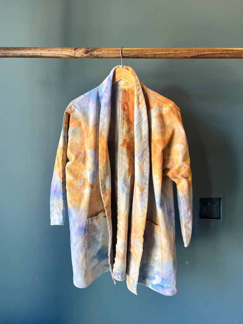 Tie Dye Parul Canvas Jacket | cotton candy