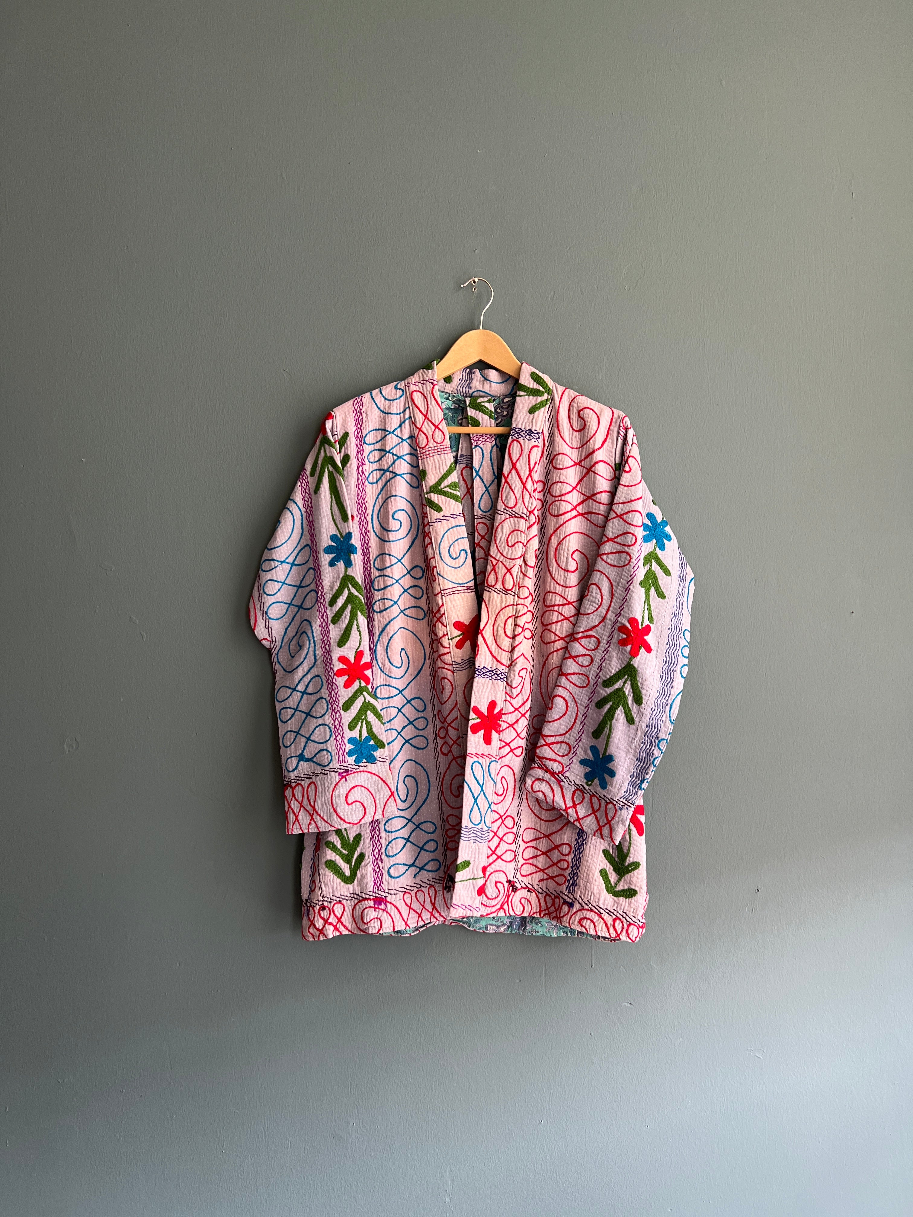 Antique Suzani Style Jacekt