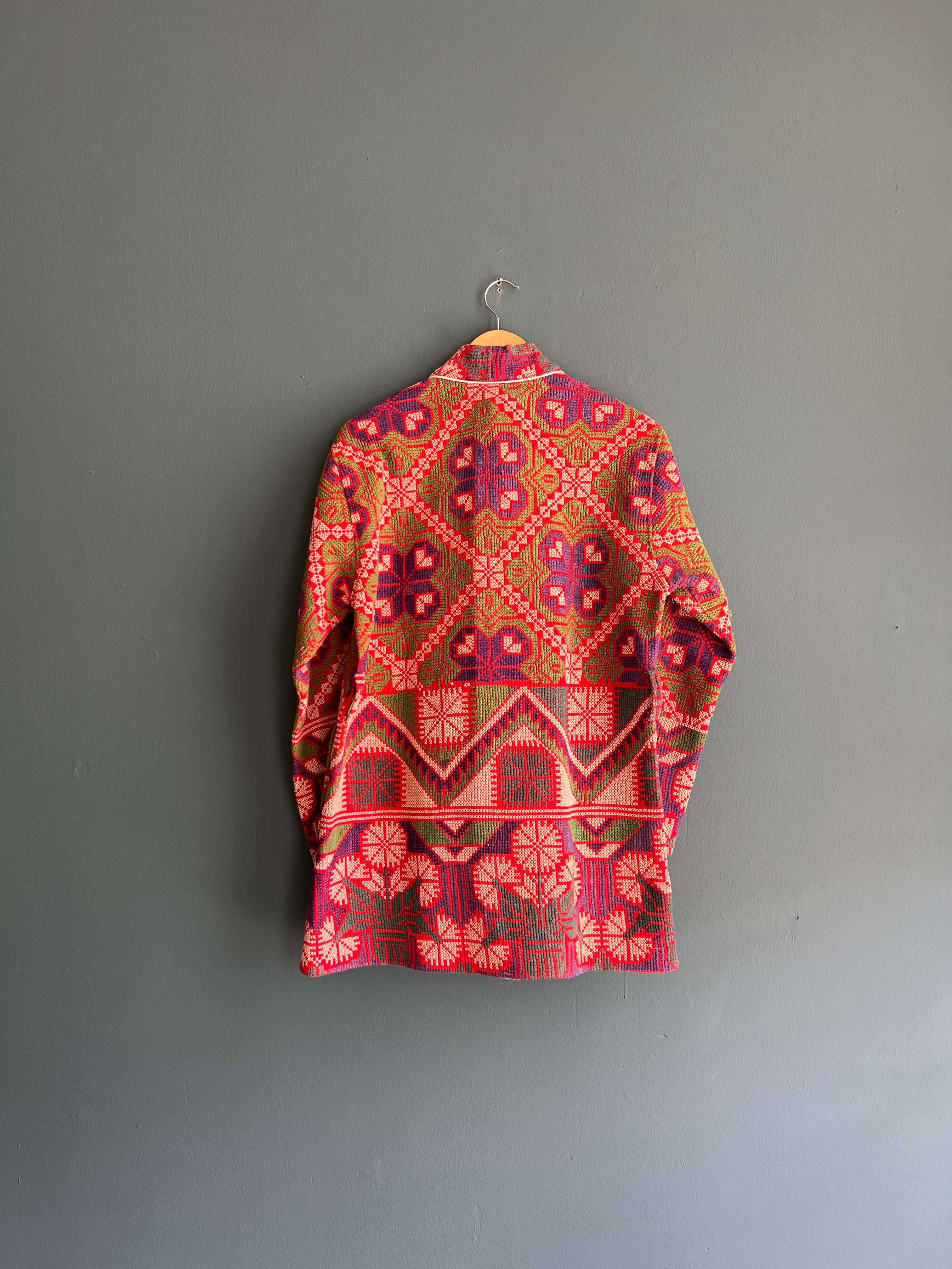 Antique Dhurrie Kimono Jacket