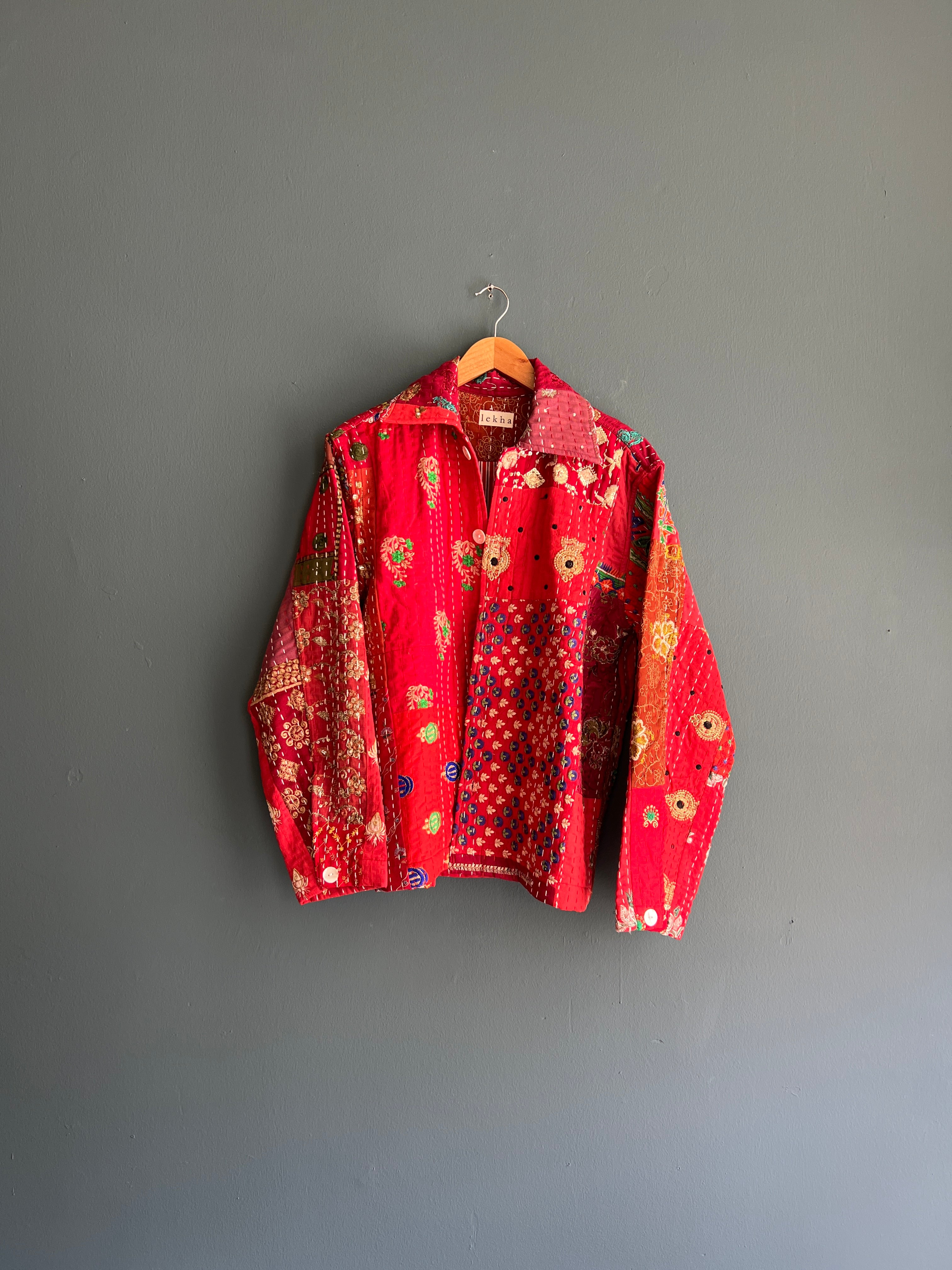 Antique Sari Patchwork Jacket
