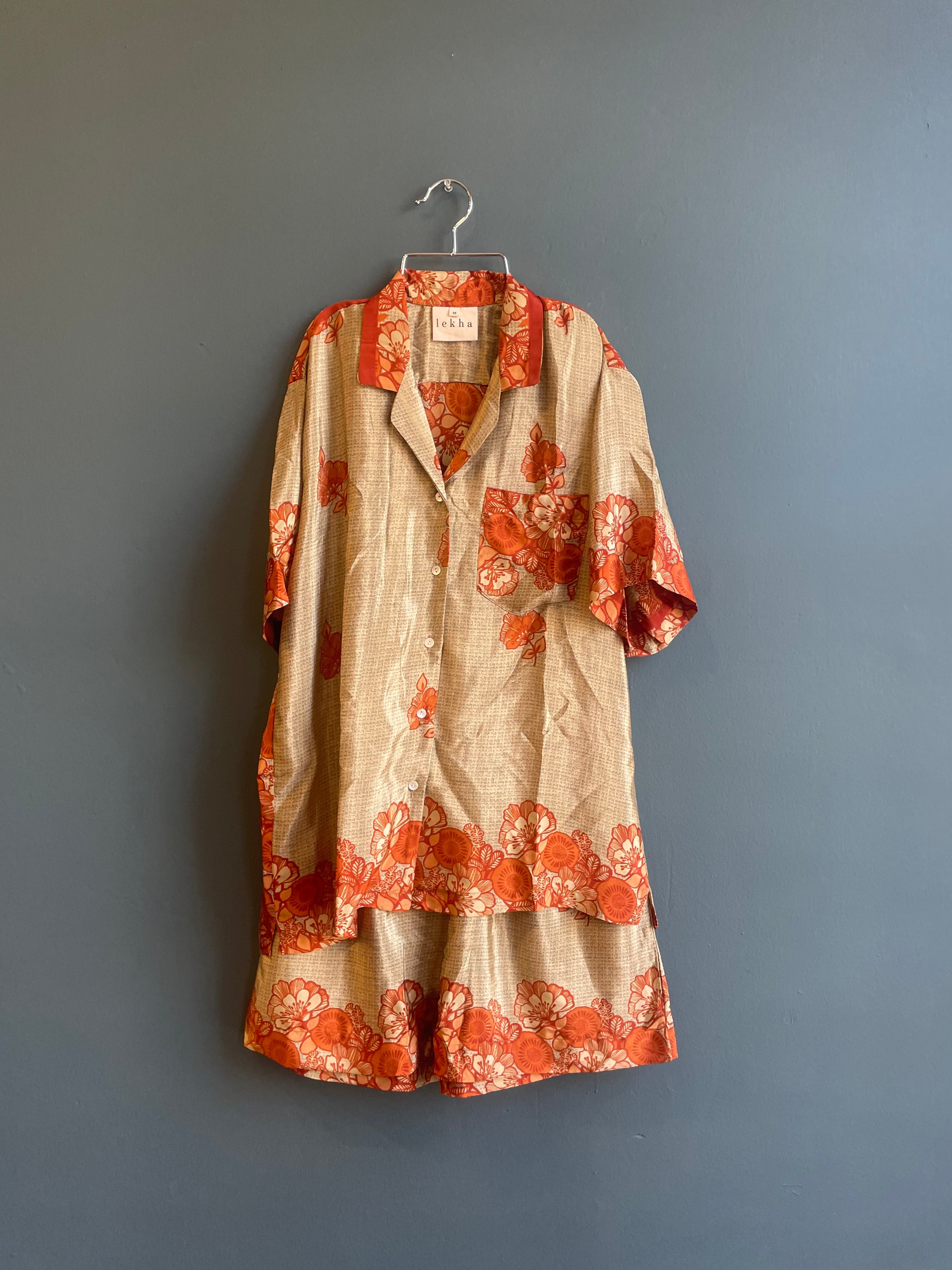 Recycled Sari Camp Set
