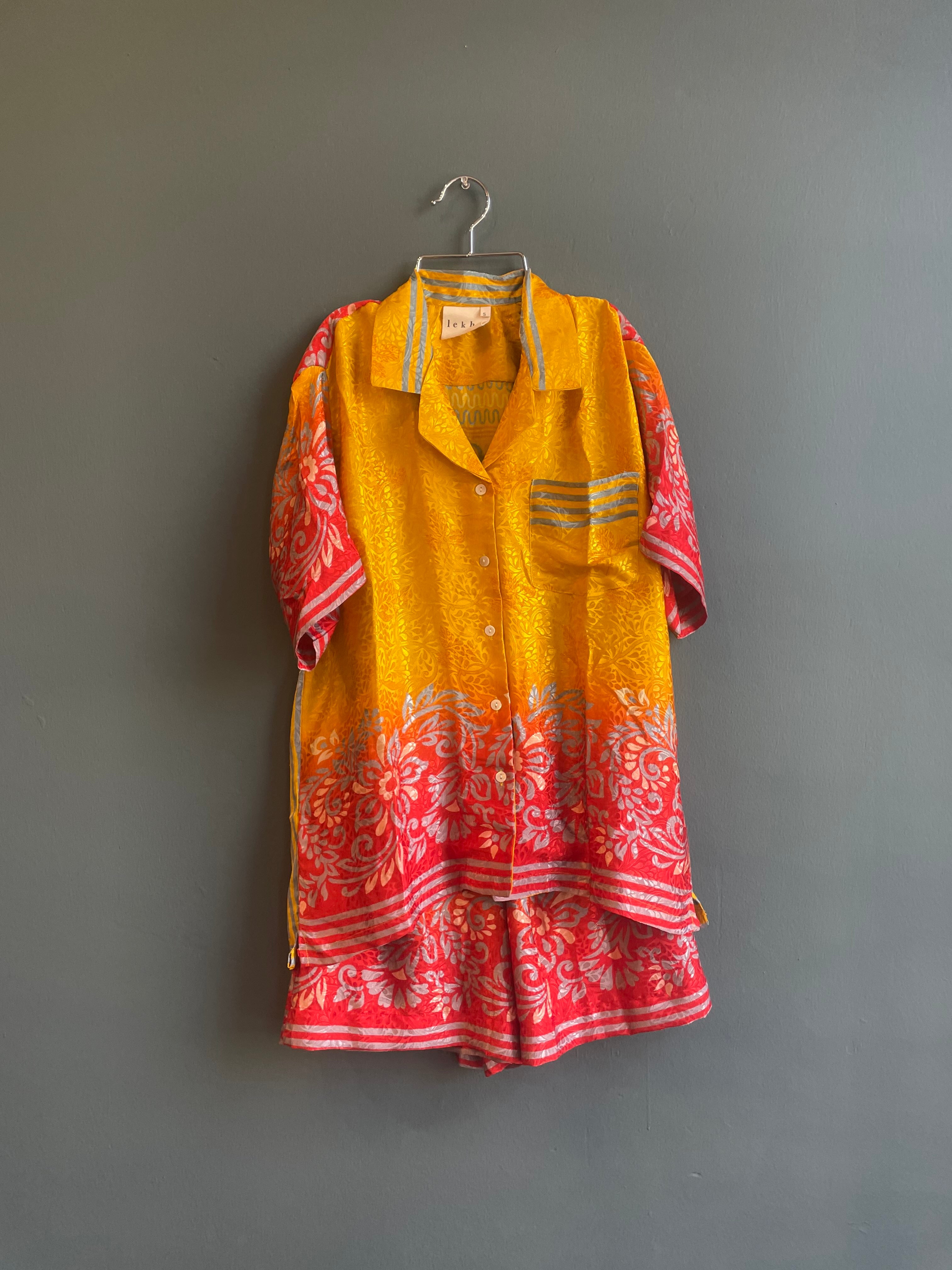 Recycled Sari Camp Set