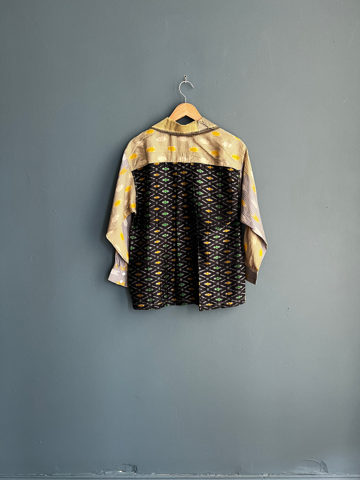 Unisex Patola Silk Sari Overshirt