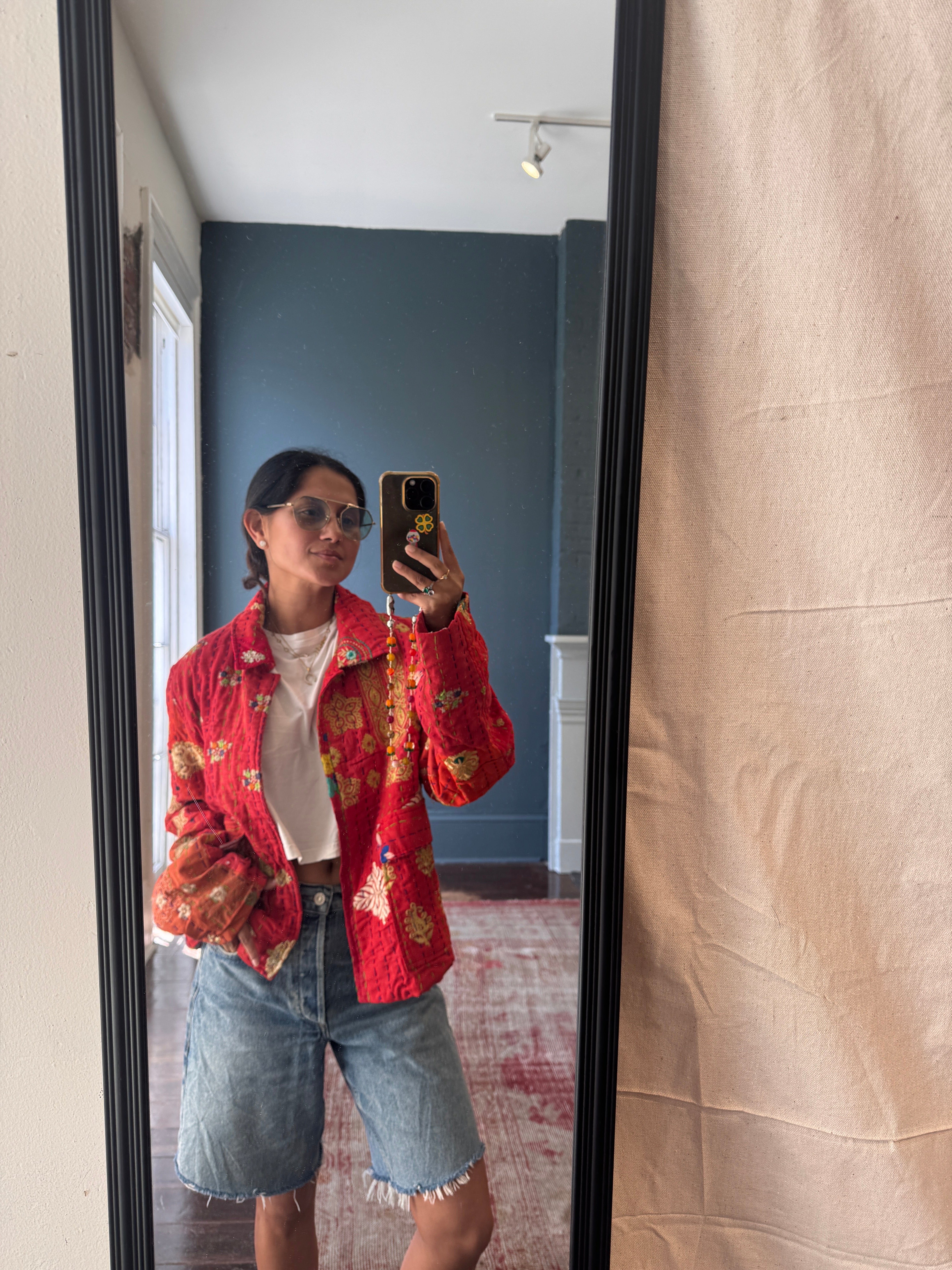 Antique Sari Patchwork Jacket
