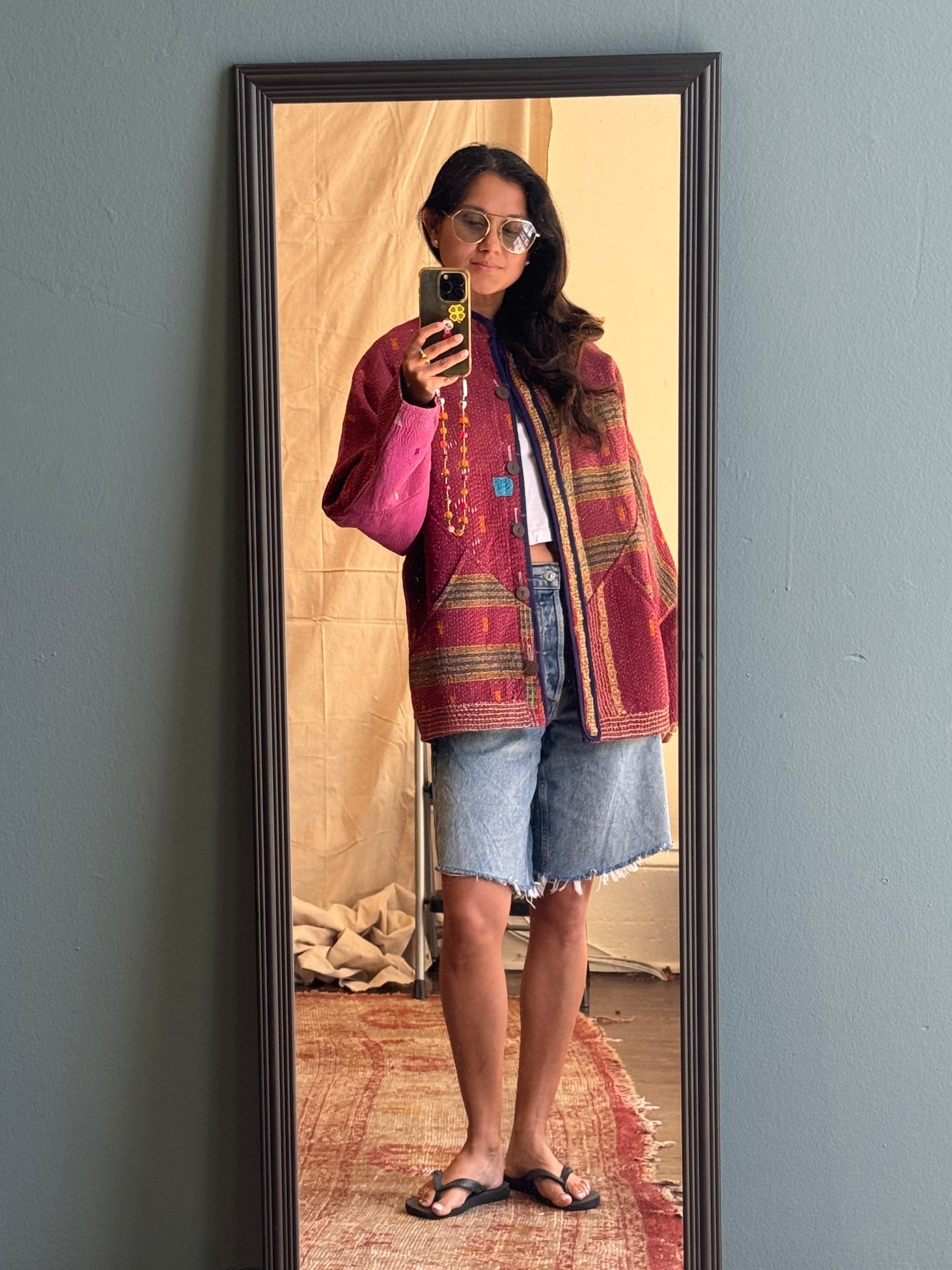 Antique Kantha Jacket