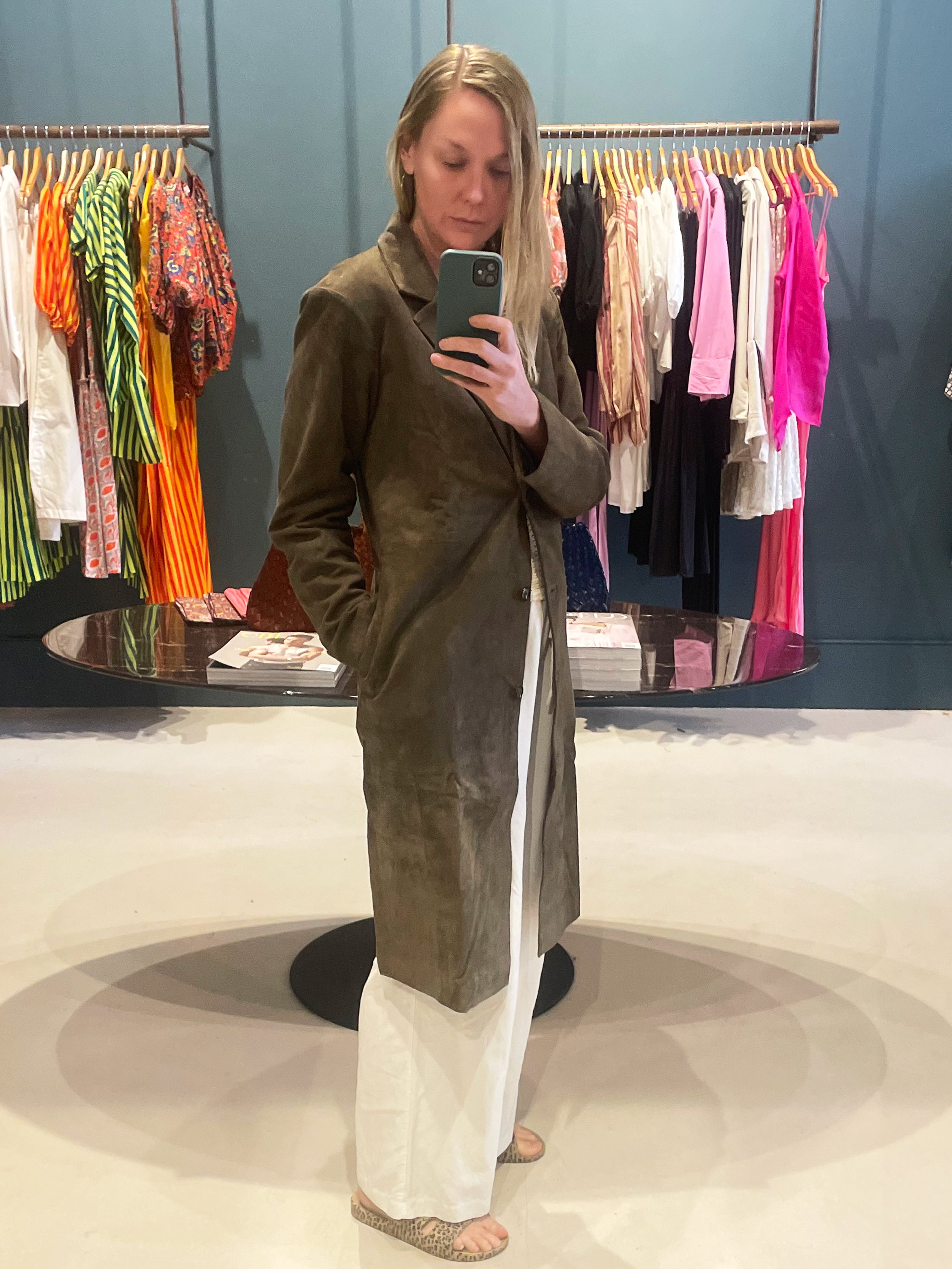 Teja Suede Coat