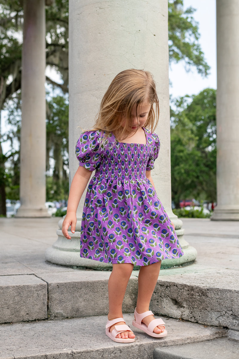 purple dress | Pansy