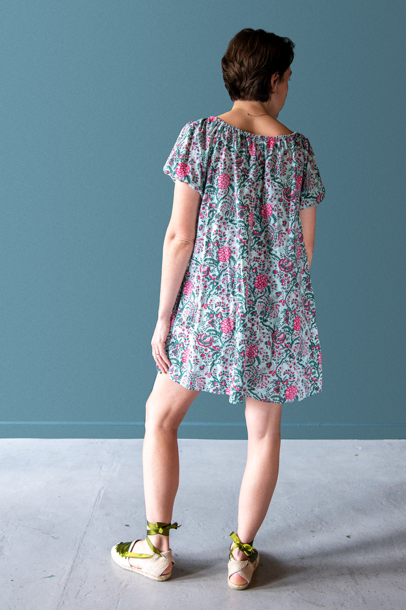 floral dress | Carnation