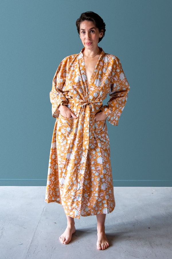 pj | White and Tan Floral
