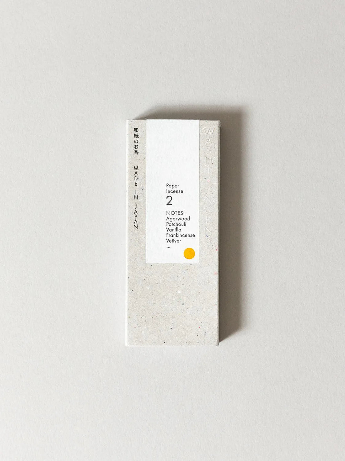Washi Paper Incense Strips - Set of Two