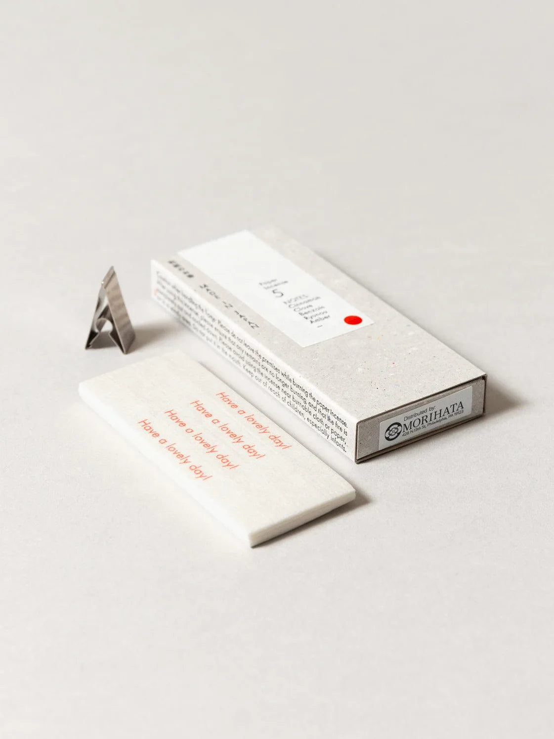 Washi Paper Incense Strips - Set of Two