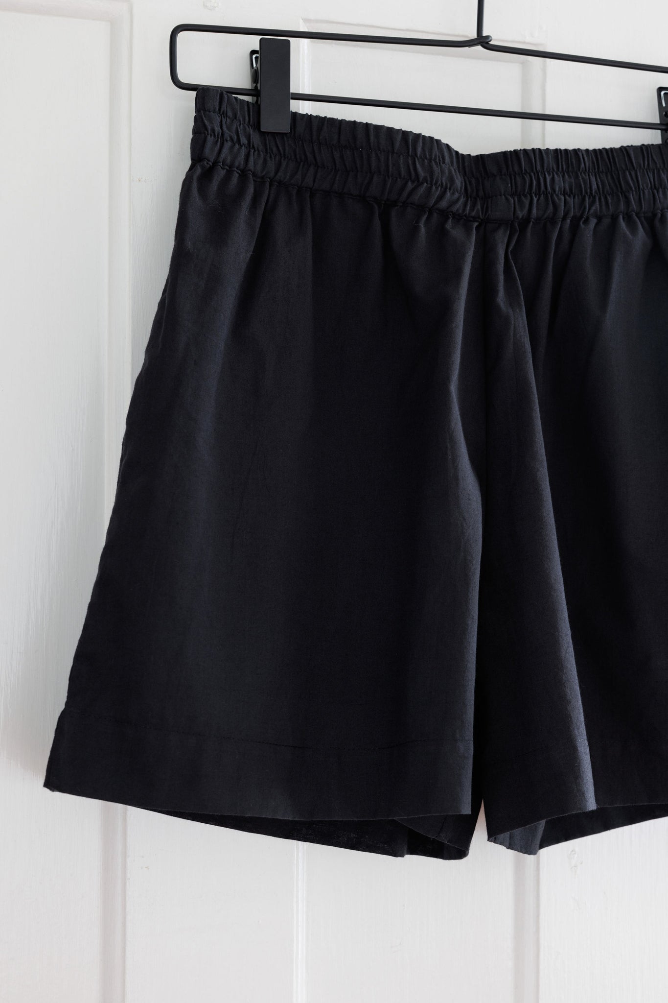 Cotton Easy Short handmade in India. | black