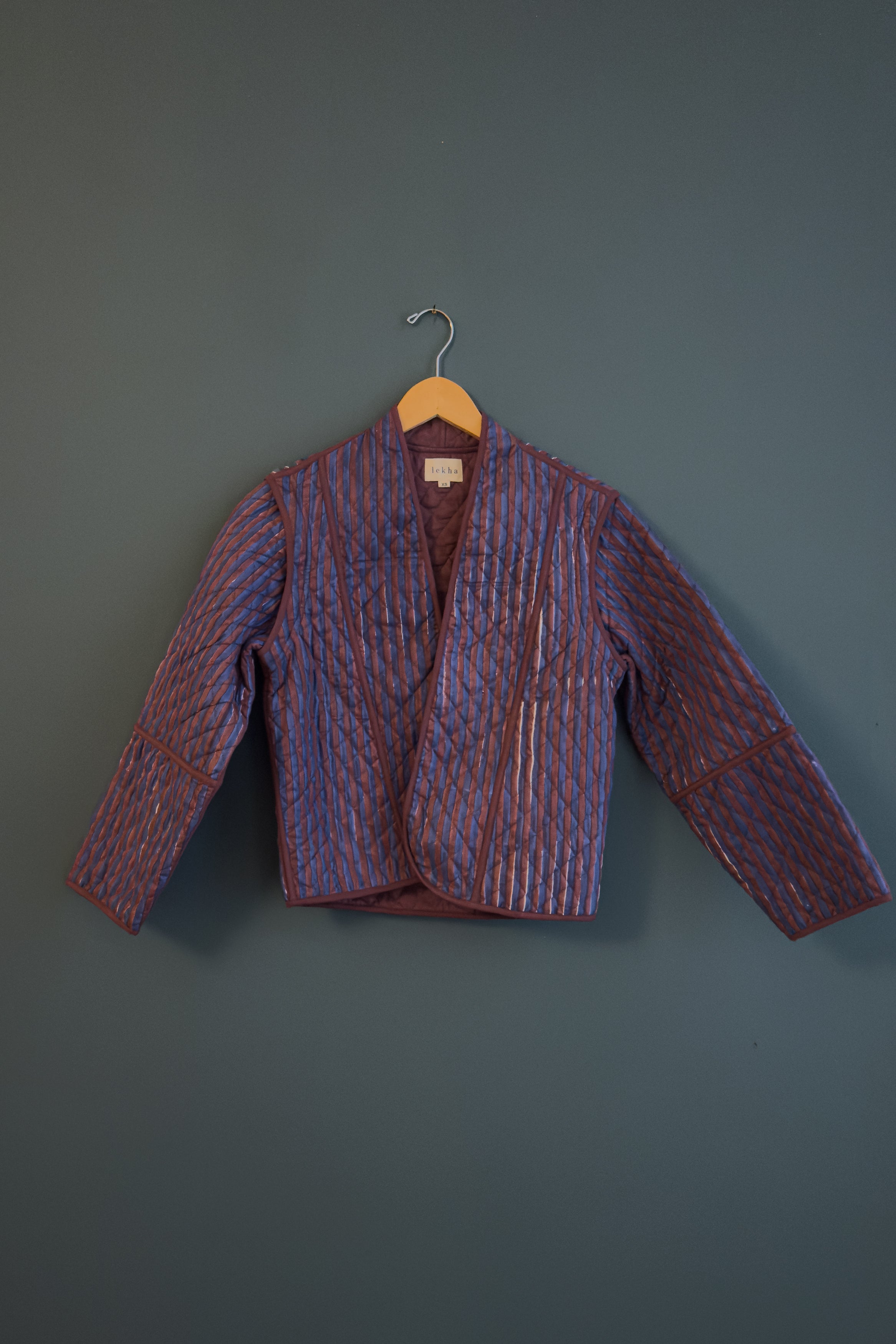 Annika Block Printed Quilted Jacket