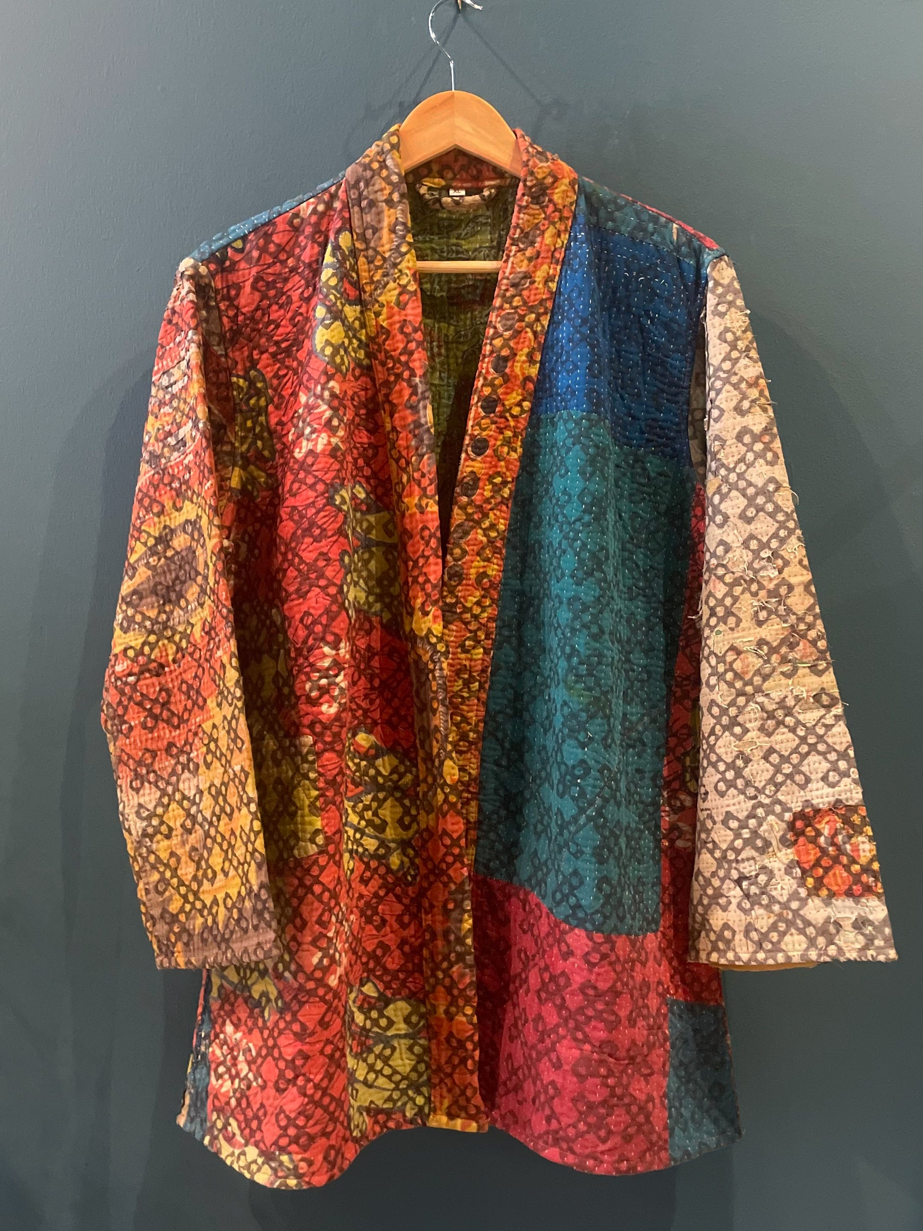 Antique Patchwork Kimono Jacket