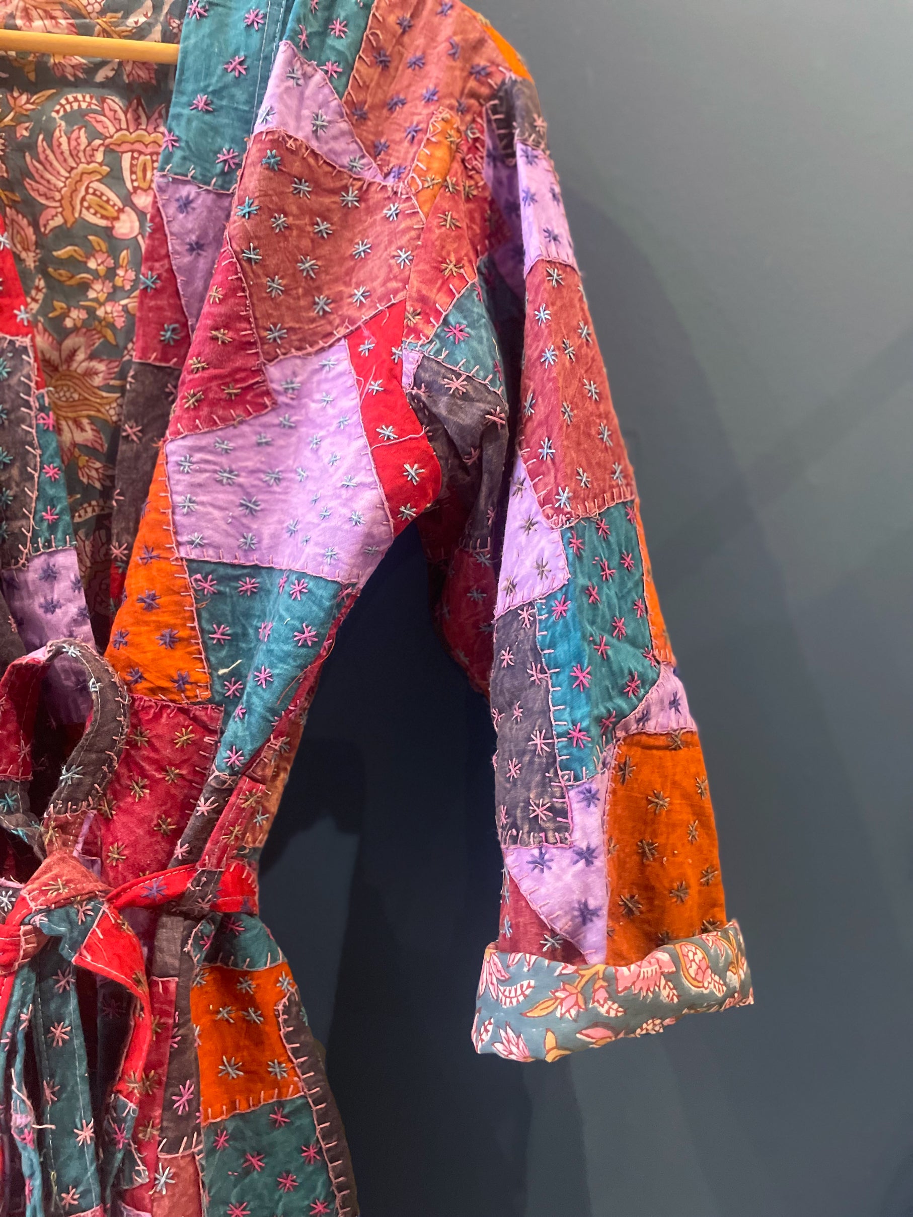 Antique Patchwork Kimono Jacket