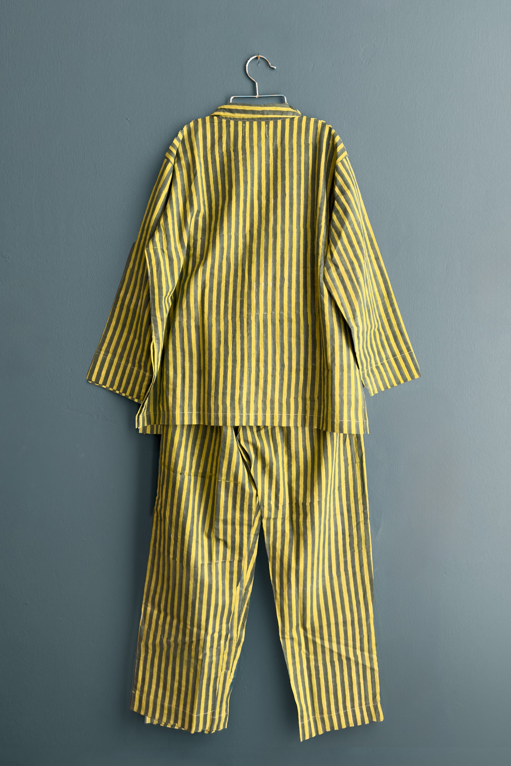 Block Printed Muslin Oversized Pajama Set
