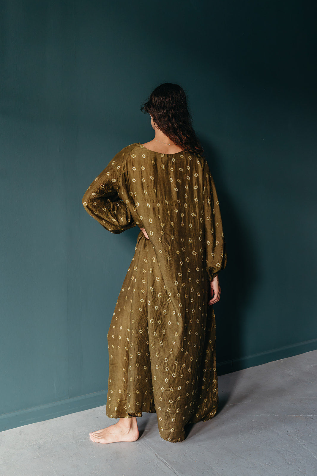 Eco Tie Dyed Maryam Dress