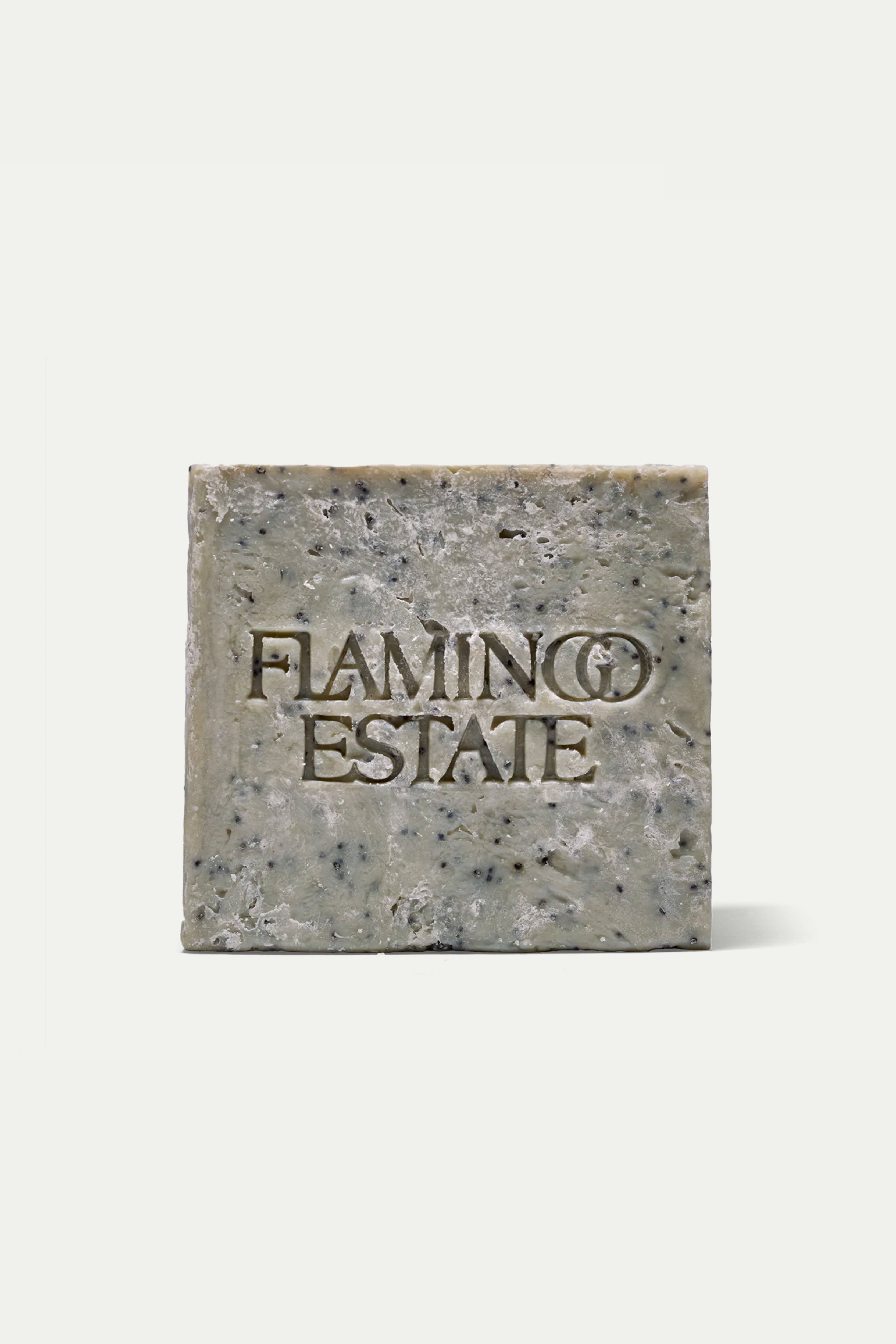 Flamingo Estate Exfoliating Peppermint Soap Brick