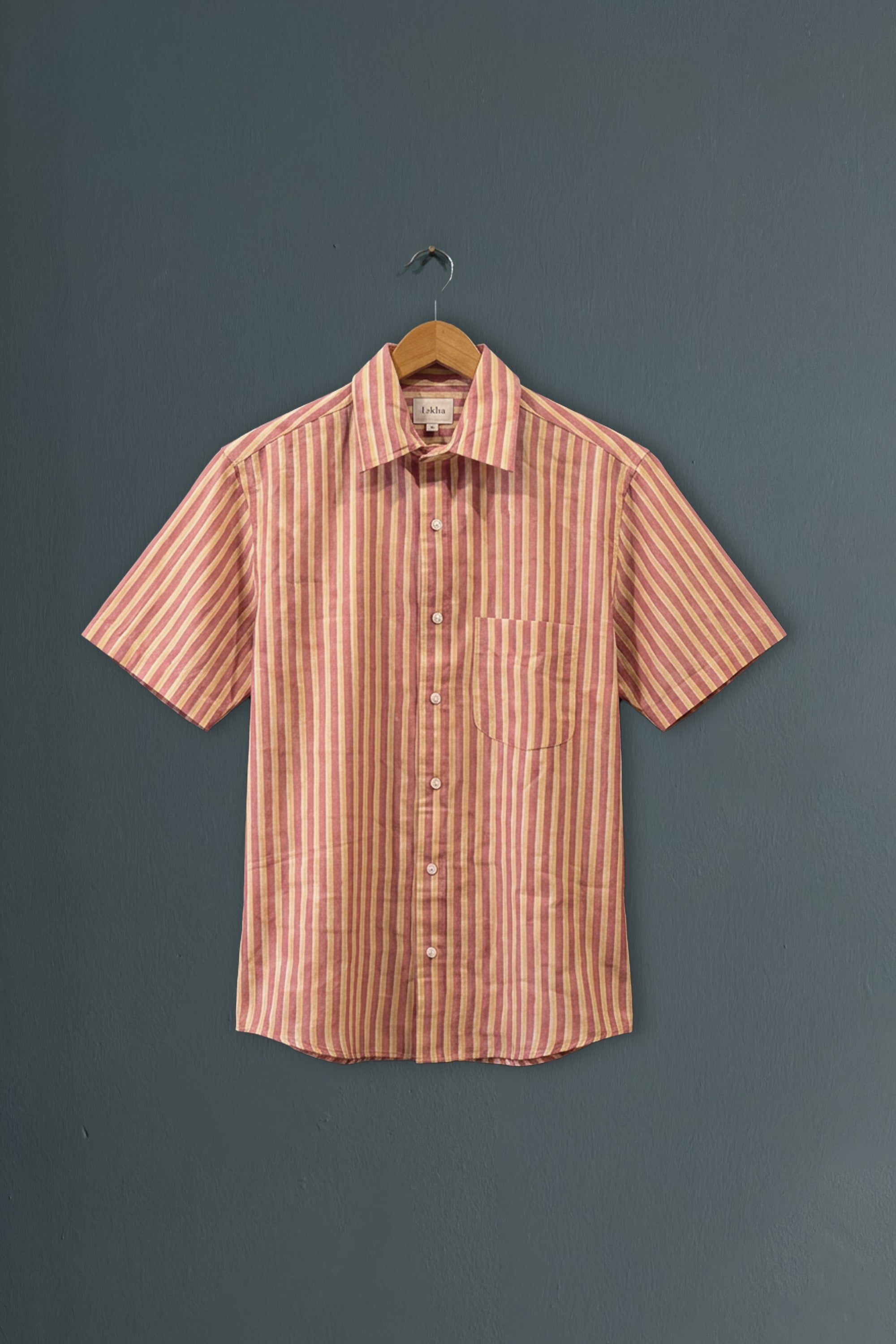 Classic Short Sleeve Linen Button Down Shirt