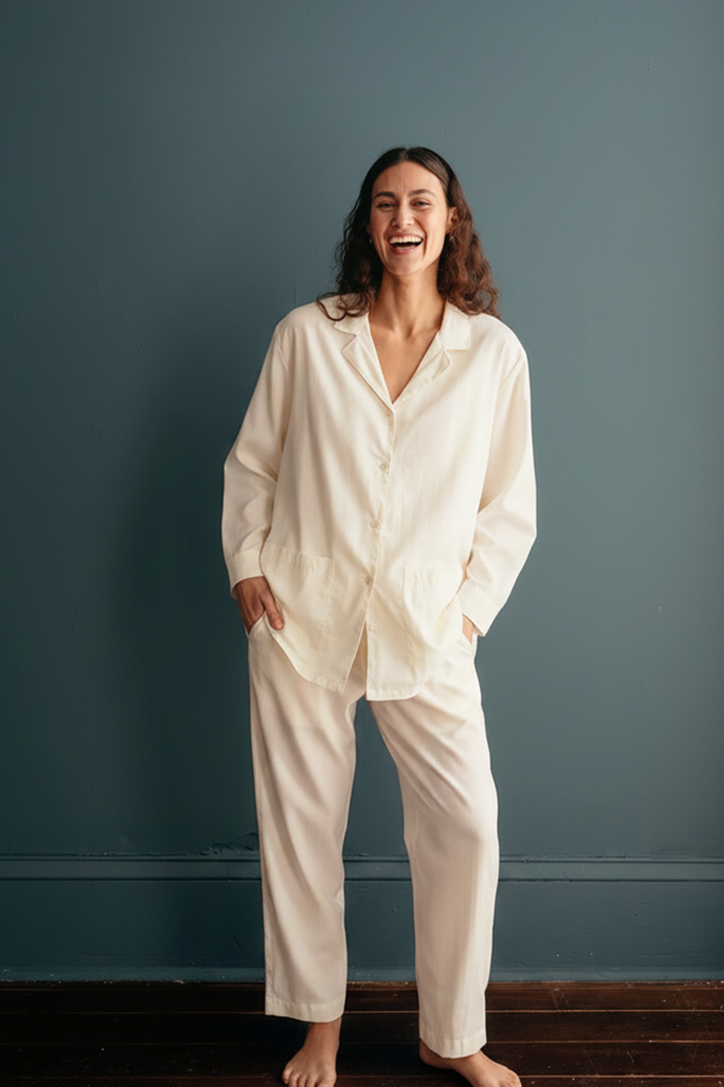 Muslin Oversized Pajama Set