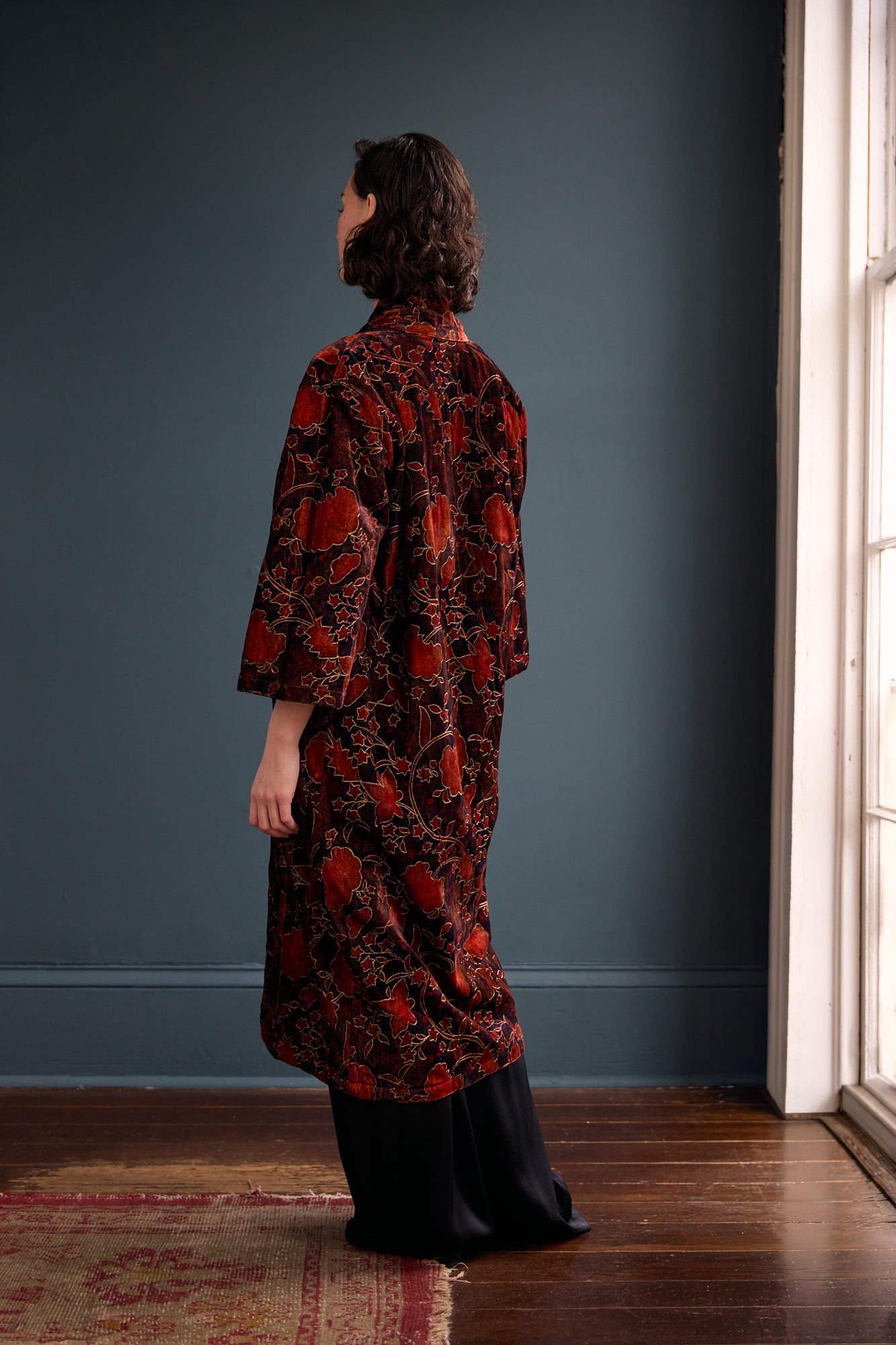 Priya Velvet Coat