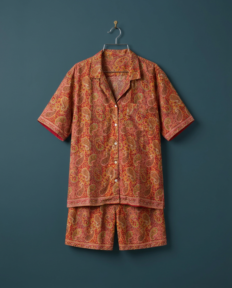 Recycled Sari Camp Set