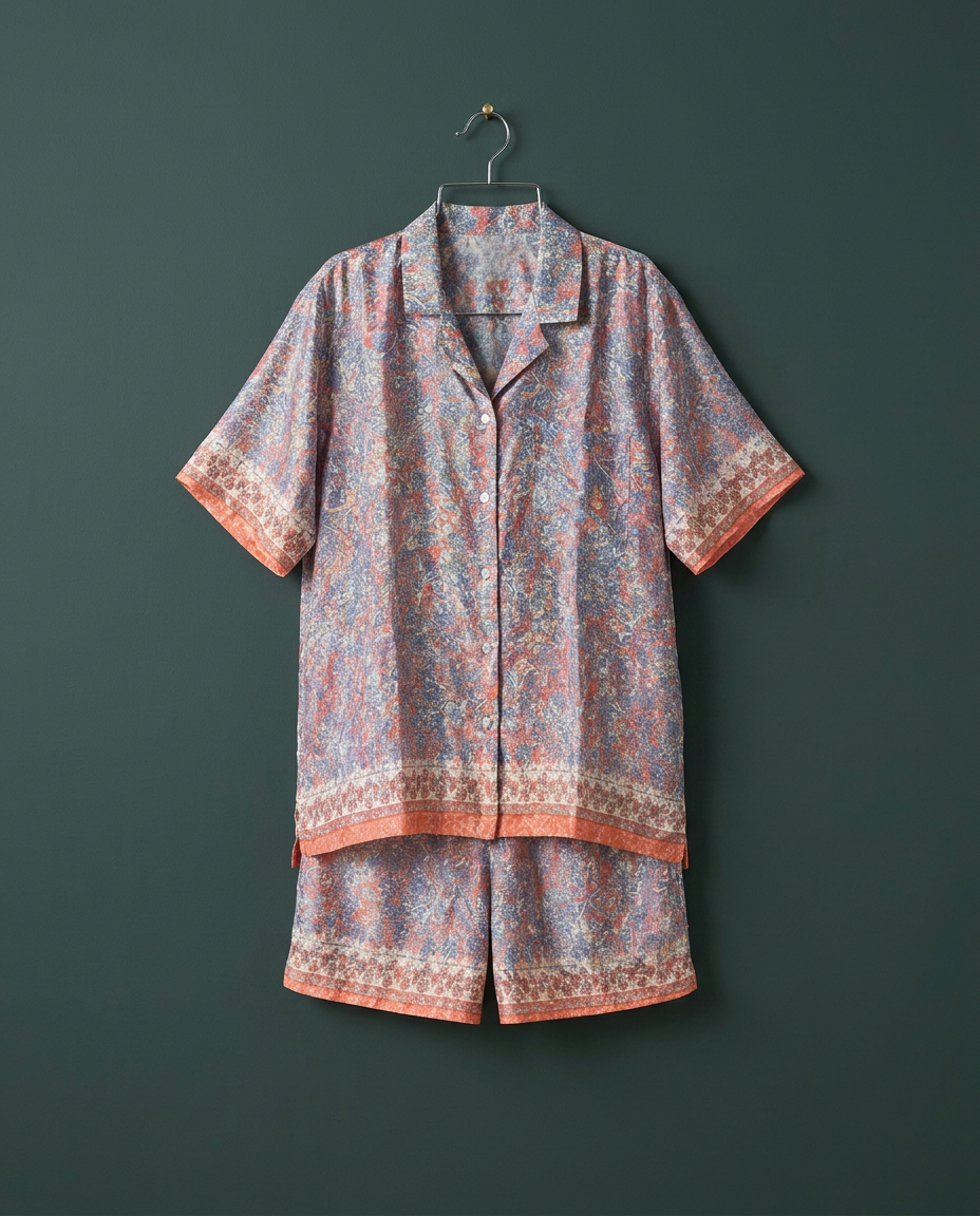 Recycled Sari Camp Set