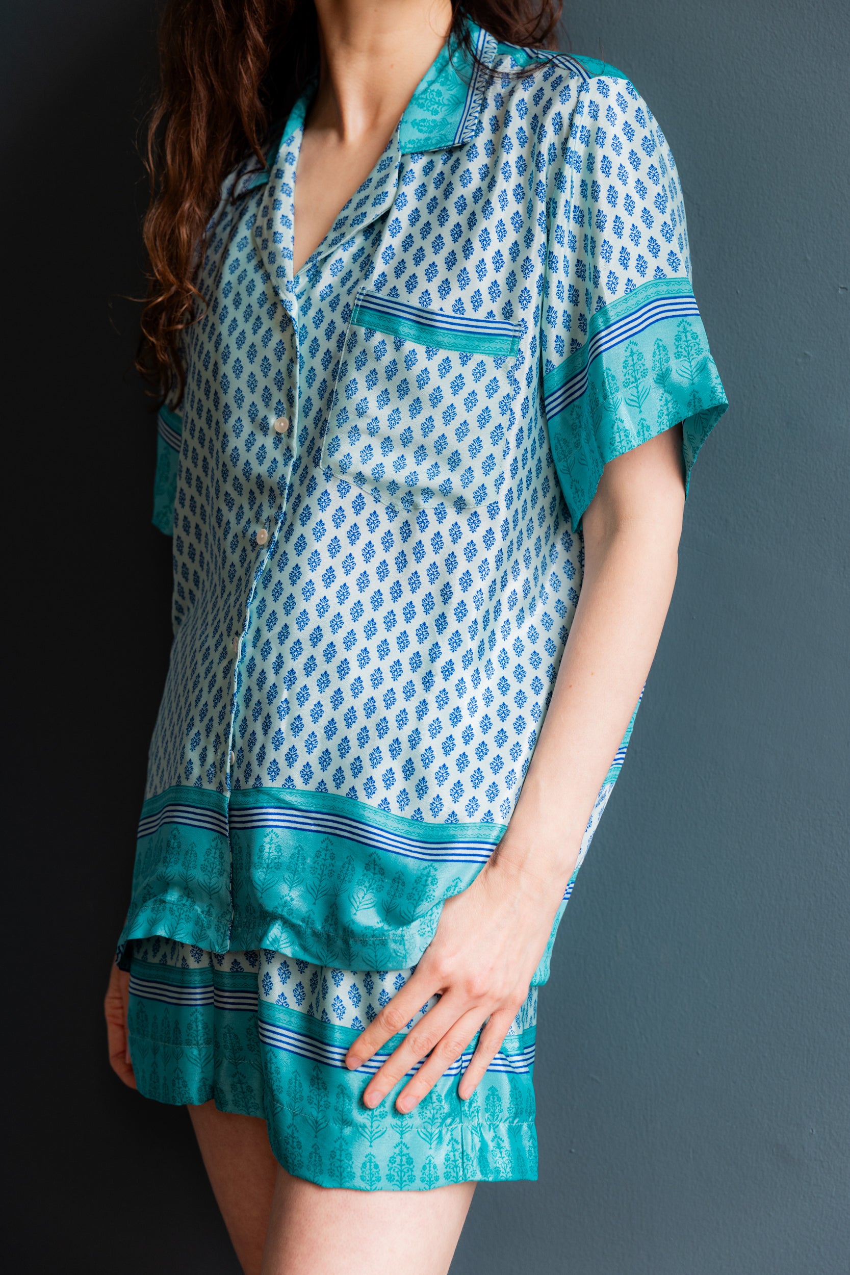 Recycled Sari Camp Set