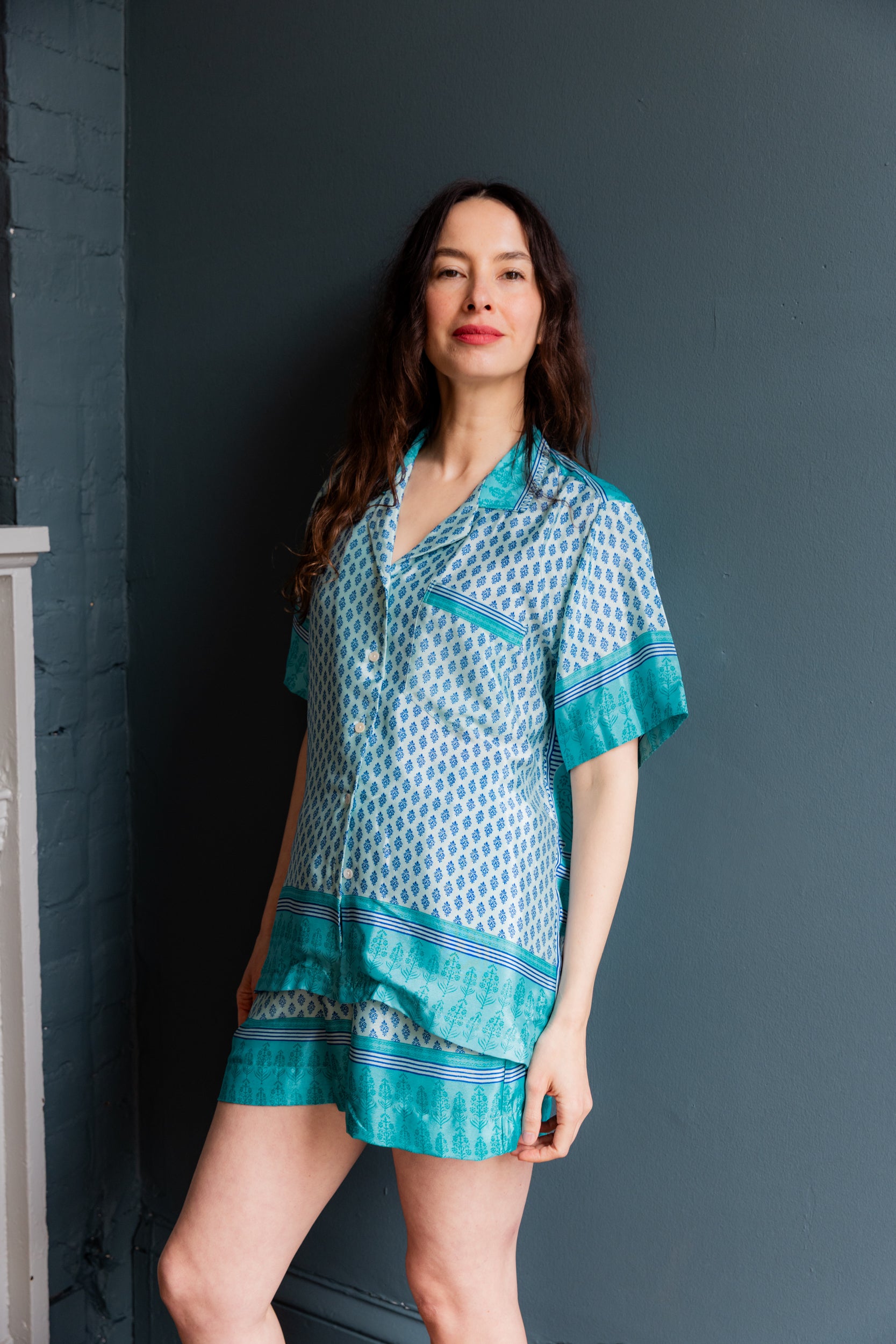 Recycled Sari Camp Set