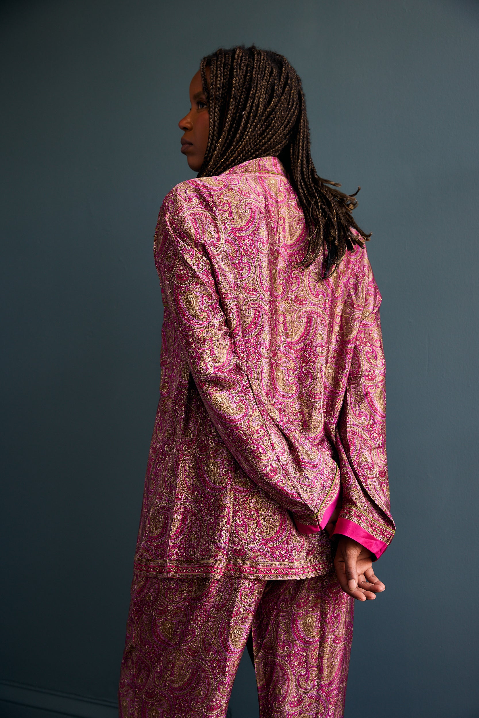 Recycled Sari Pant Set