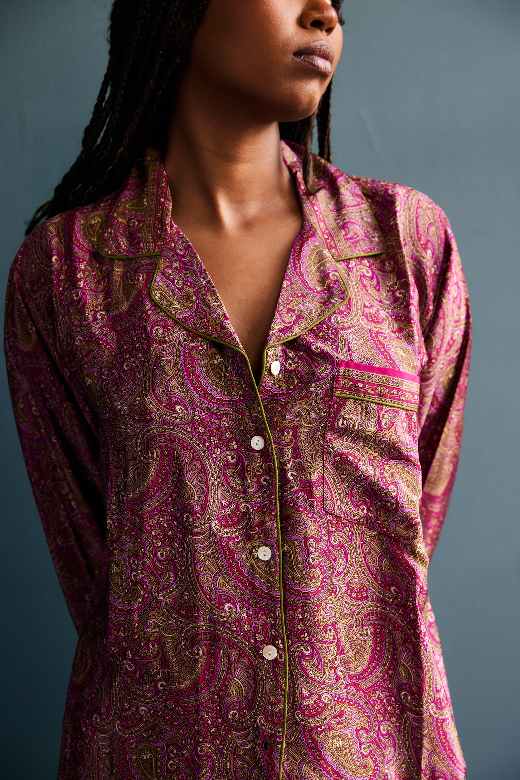 Recycled Sari Pant Set