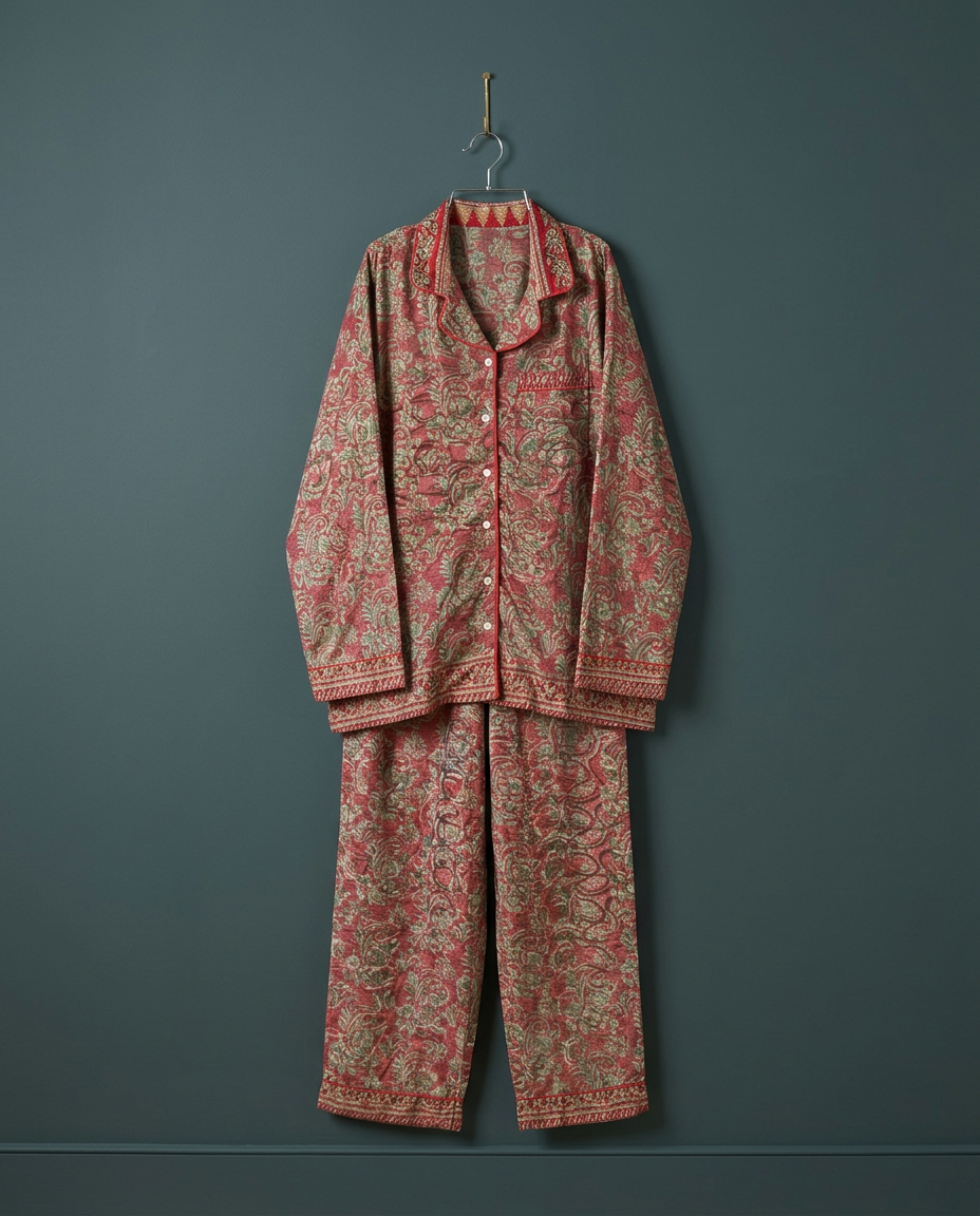 Recycled Sari Pant Set