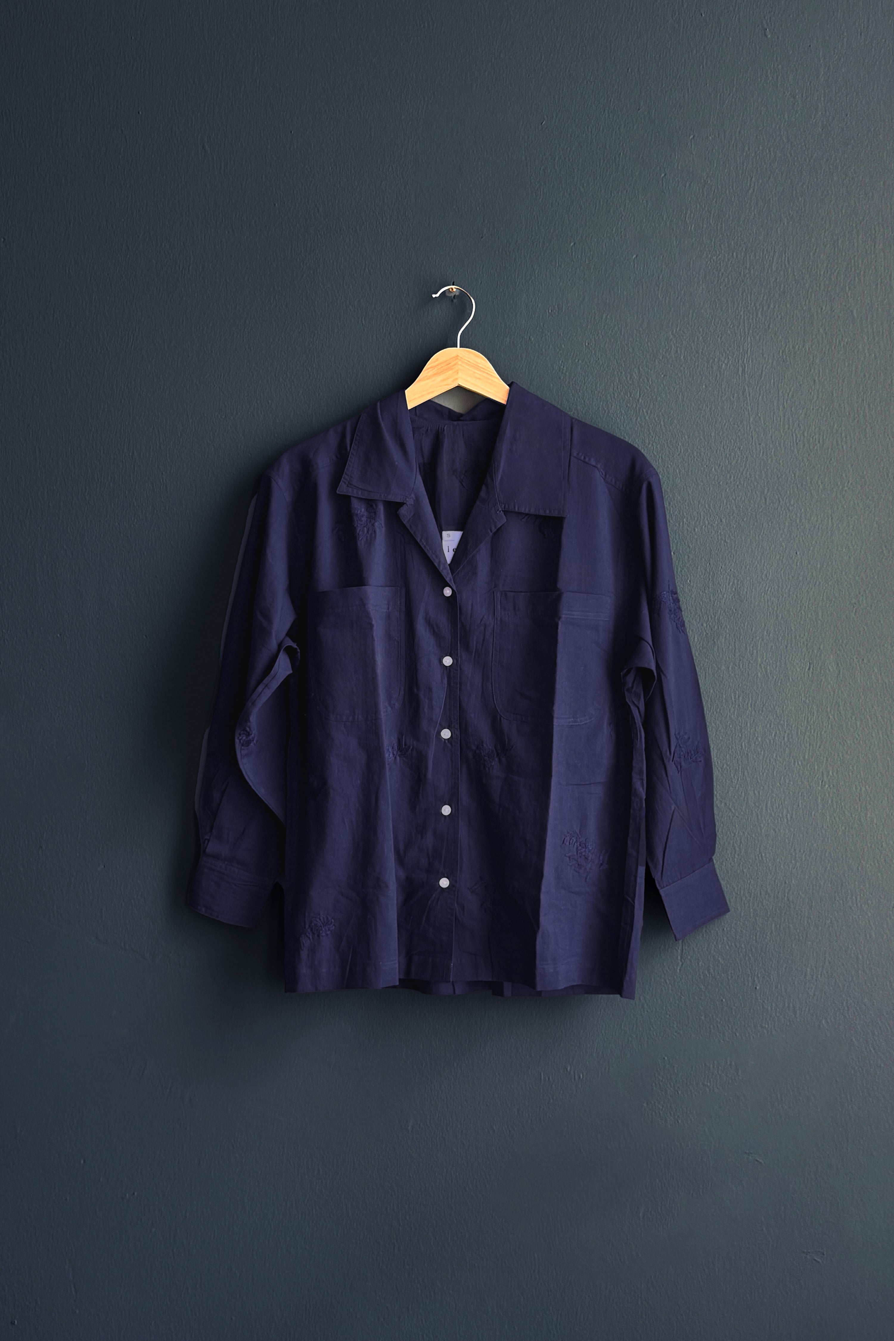 Unisex Embroidered Overshirt