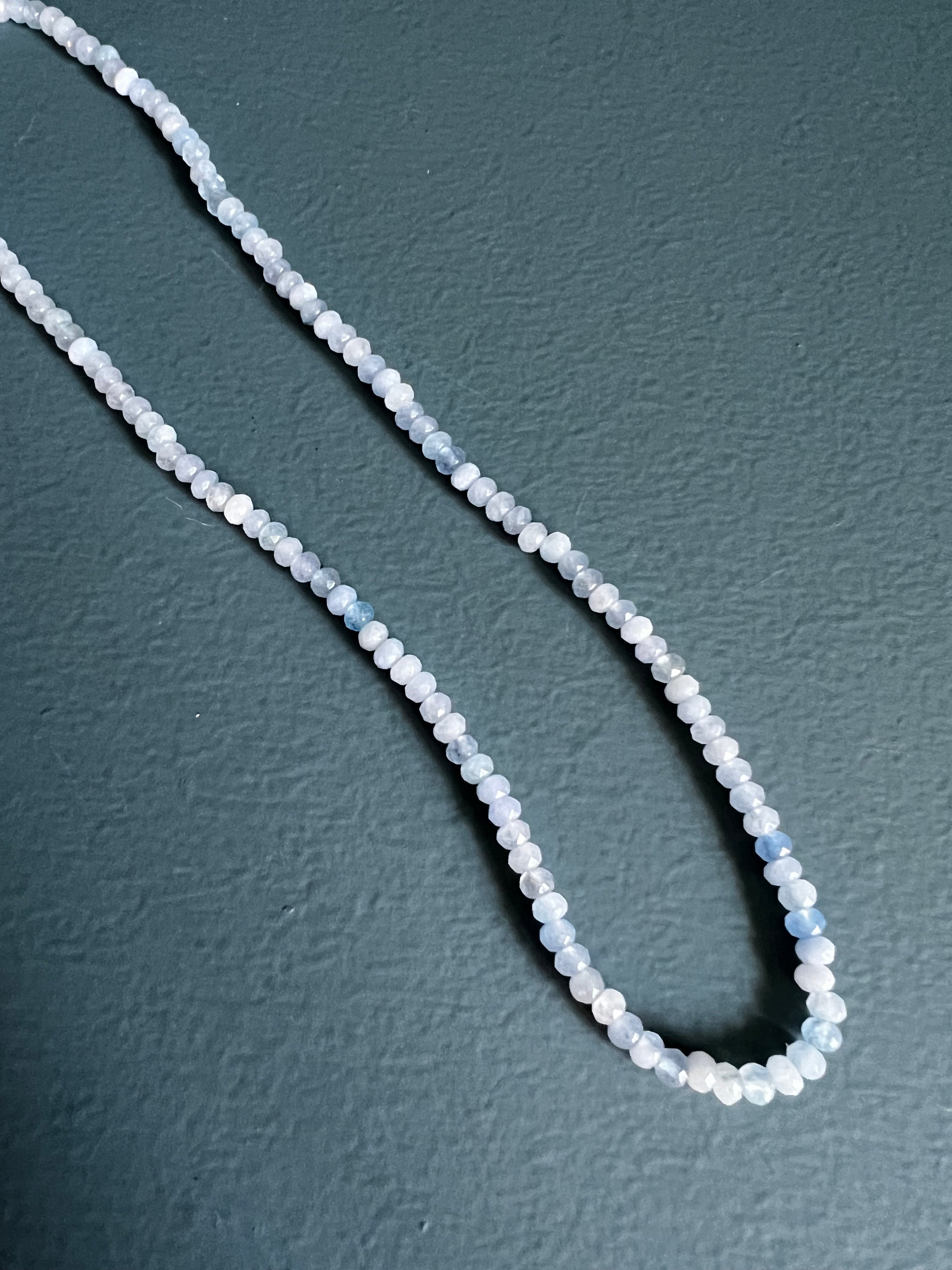 Light Blue Agate Necklace