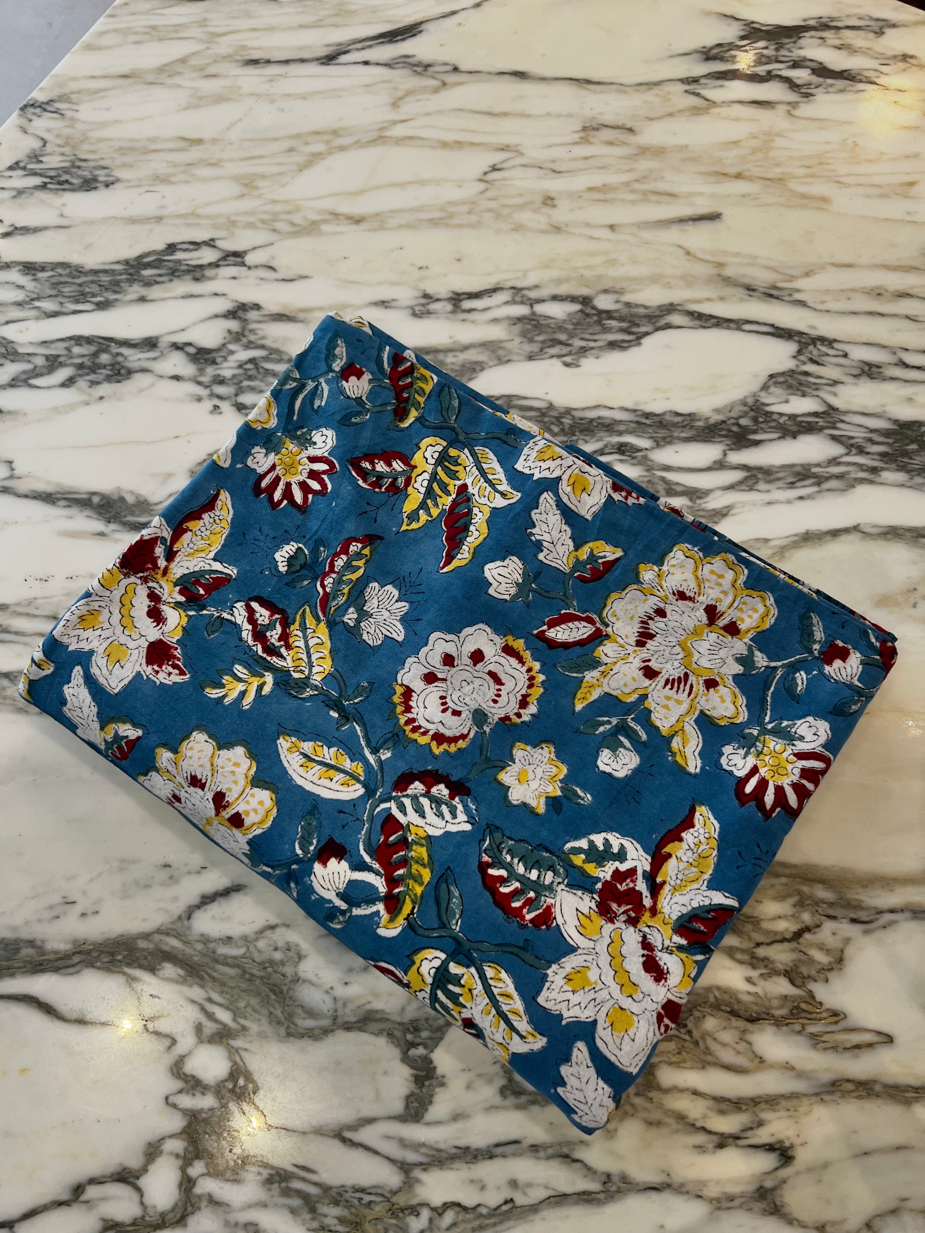 Block Printed Tablecloth